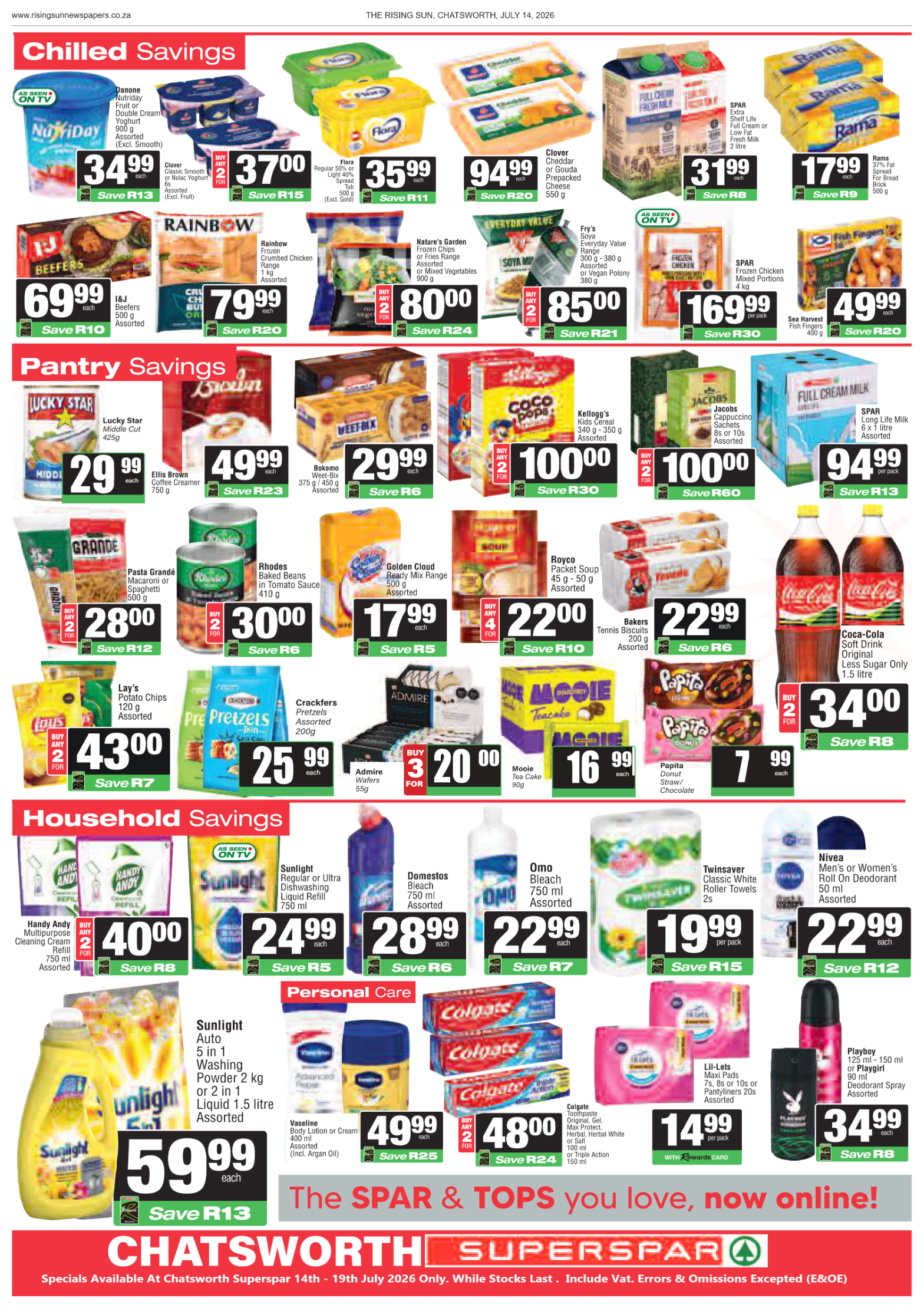 Rising Sun Chatsworth E-Paper, July 14, 2026 page 2