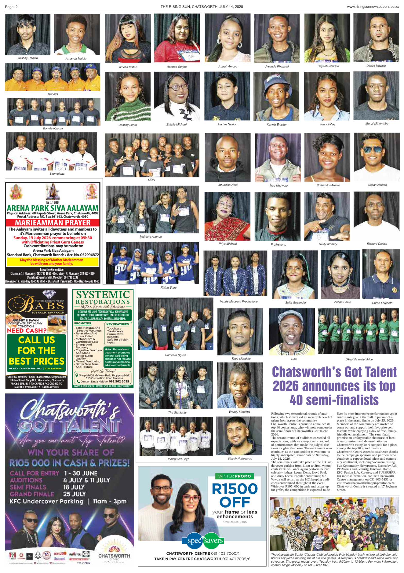 Rising Sun Chatsworth E-Paper, July 14, 2026 page 4