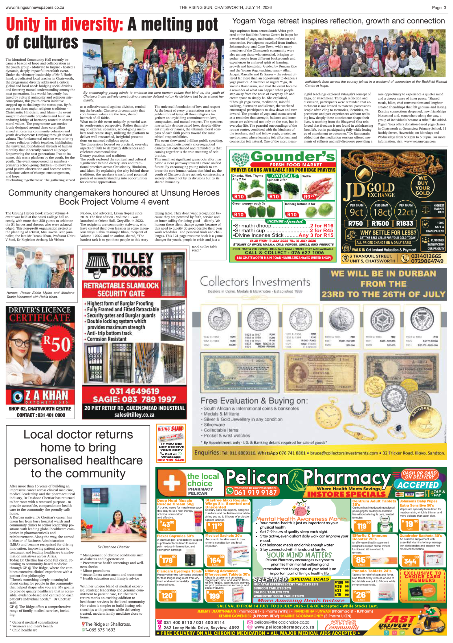 Rising Sun Chatsworth E-Paper, July 14, 2026 page 5