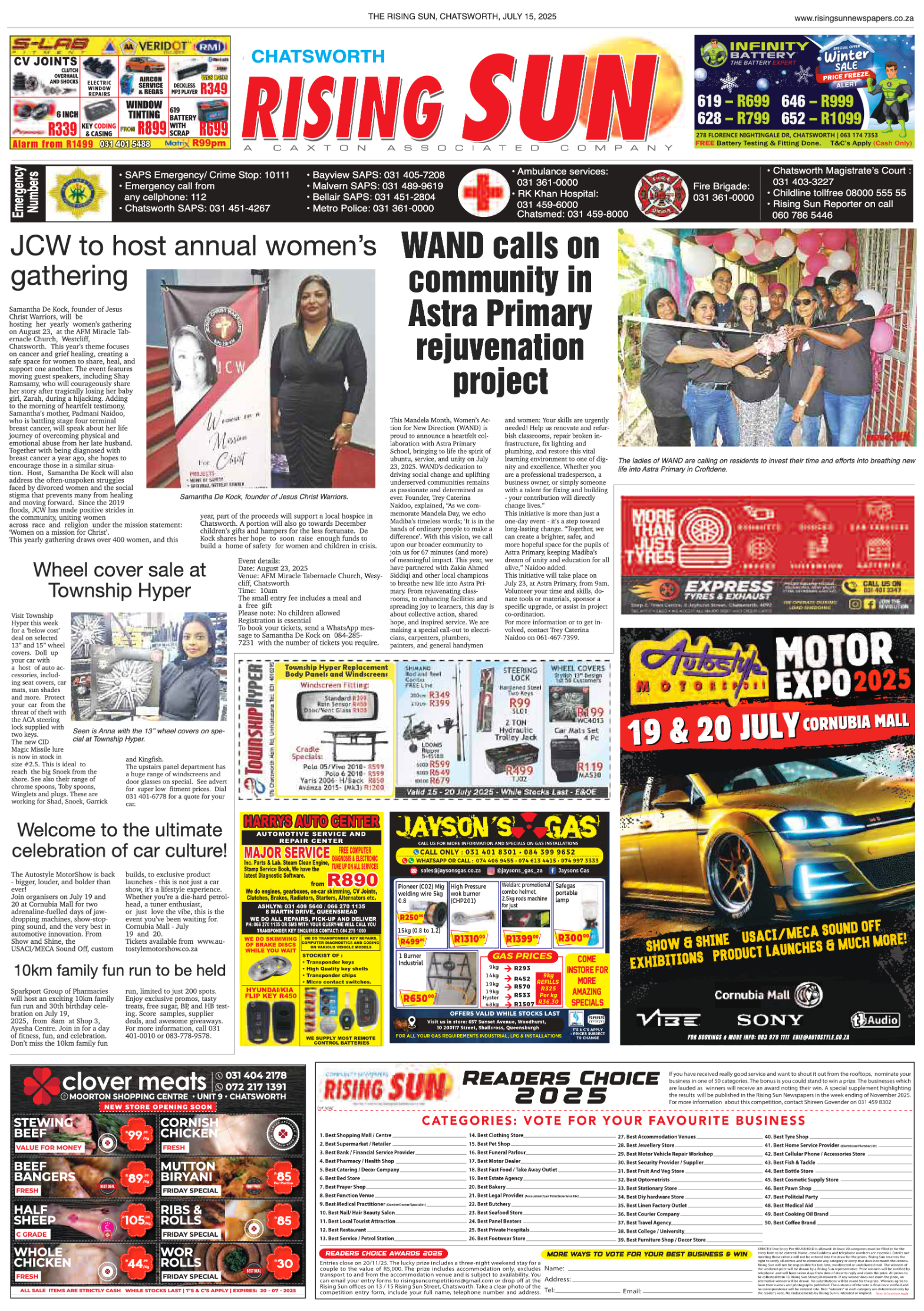 Rising Sun Chatsworth E-Paper, July 15, 2025 page 21