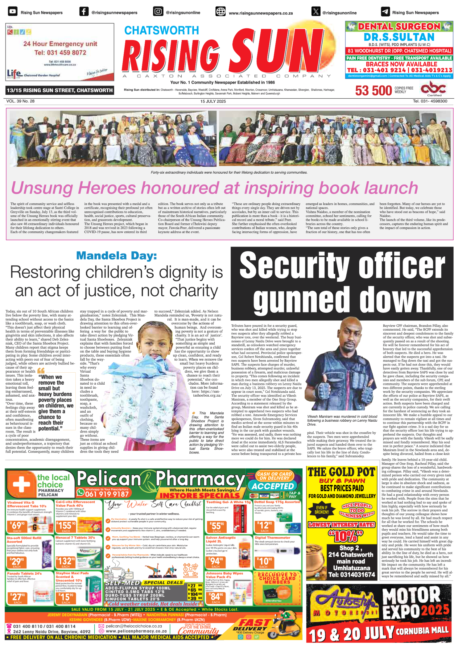 Rising Sun Chatsworth E-Paper, July 15, 2025 page 3