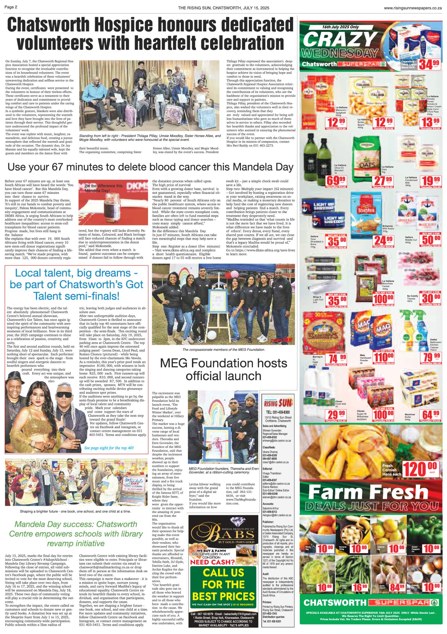 Rising Sun Chatsworth E-Paper, July 15, 2025 page 4