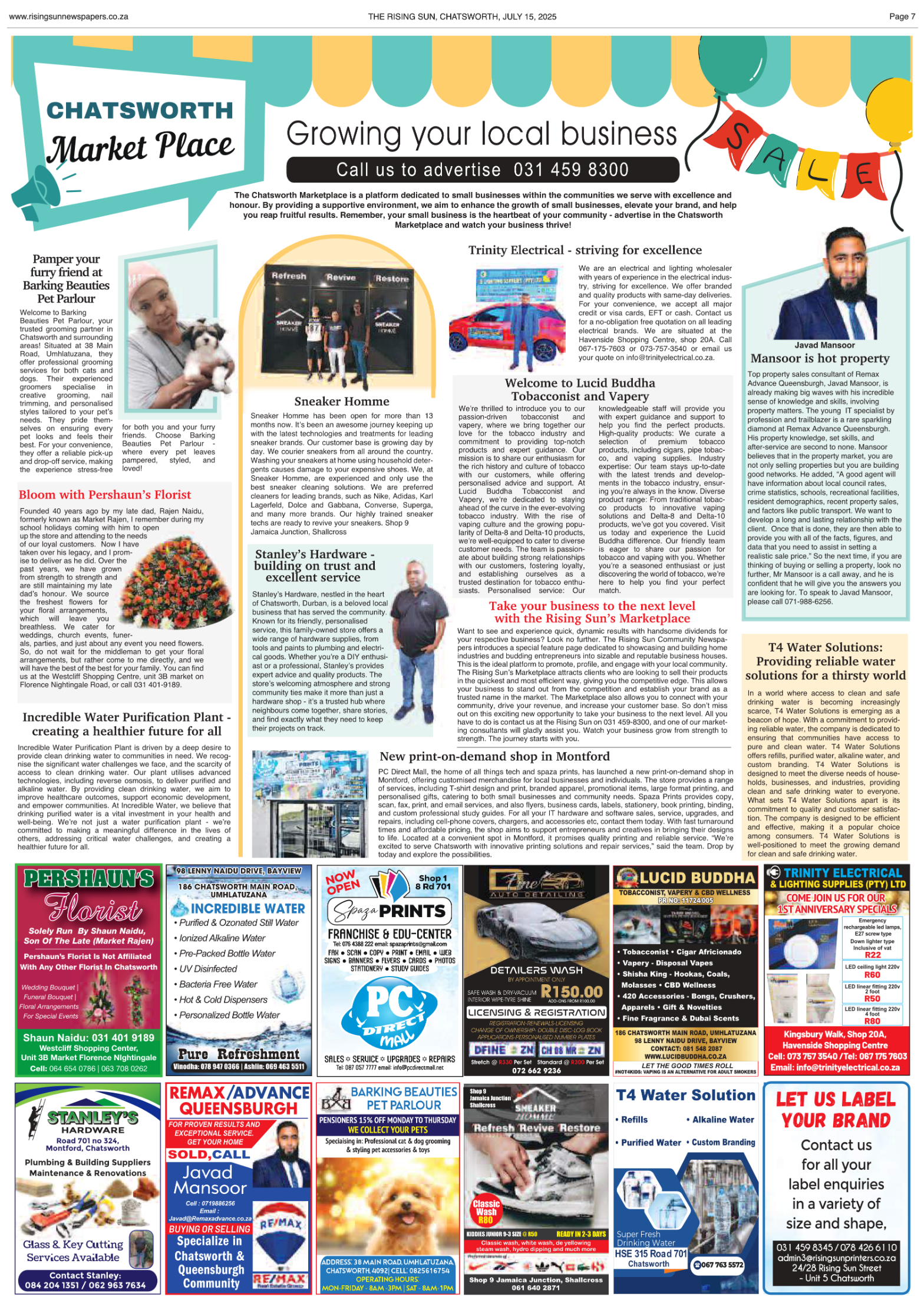 Rising Sun Chatsworth E-Paper, July 15, 2025 page 9