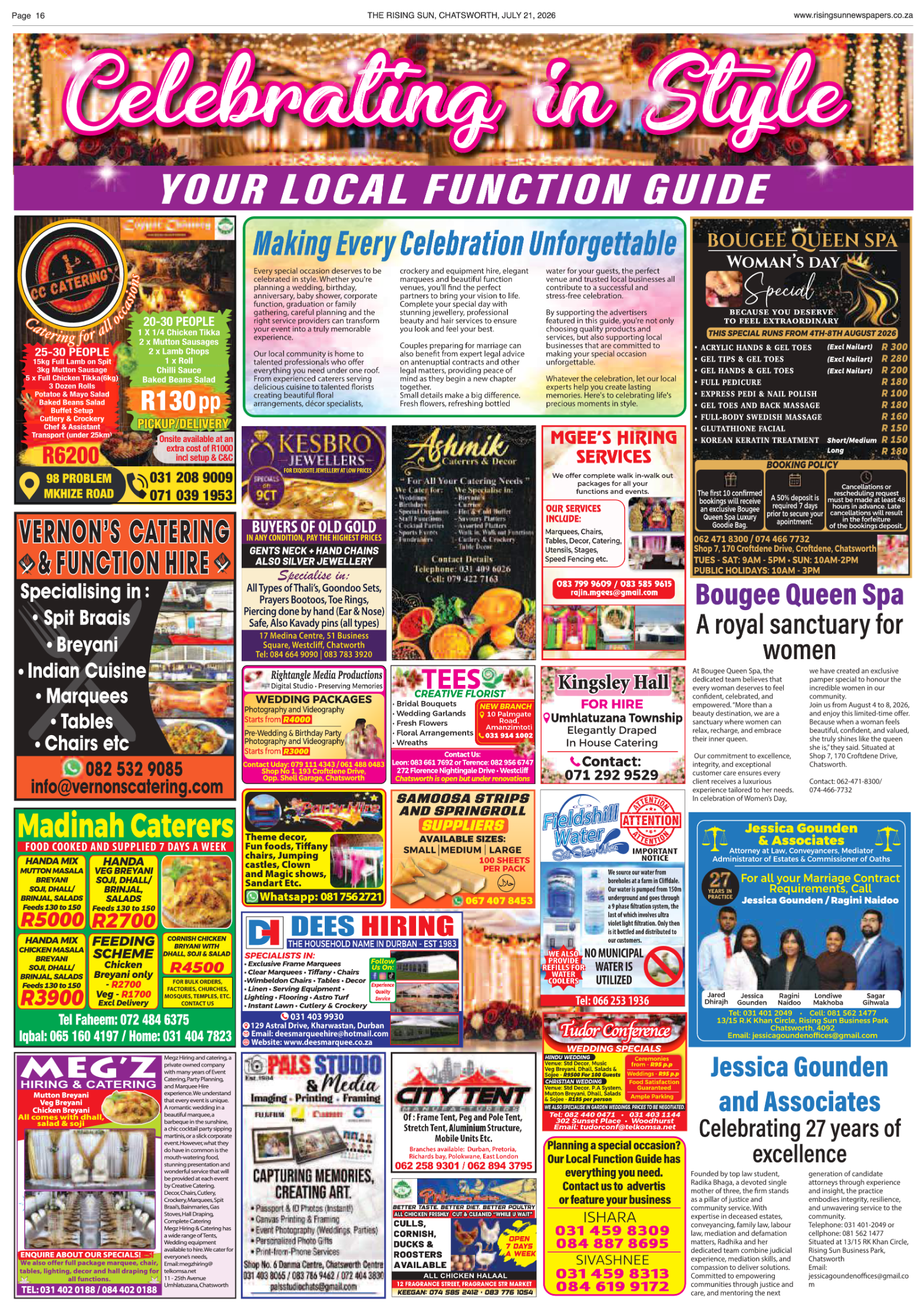 Rising Sun Chatsworth E-Paper, July 21, 2026 page 18