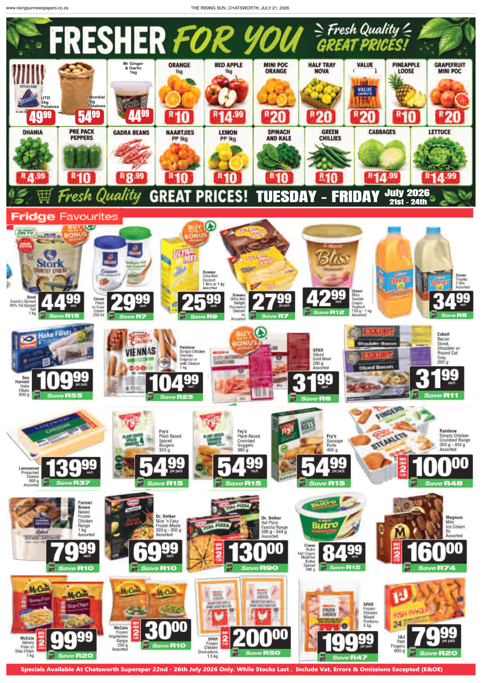 Rising Sun Chatsworth E-Paper, July 21, 2026 page 2