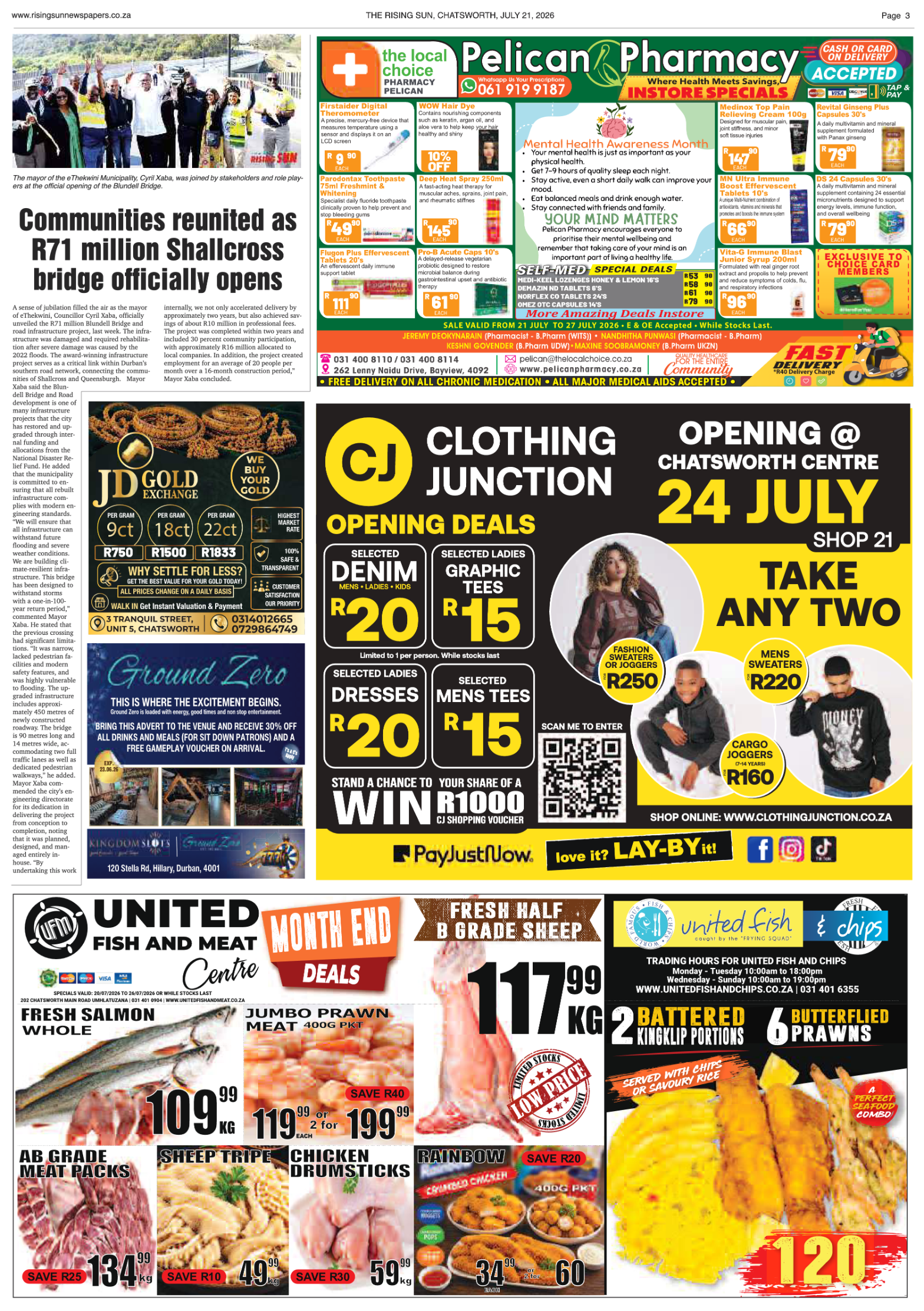 Rising Sun Chatsworth E-Paper, July 21, 2026 page 5