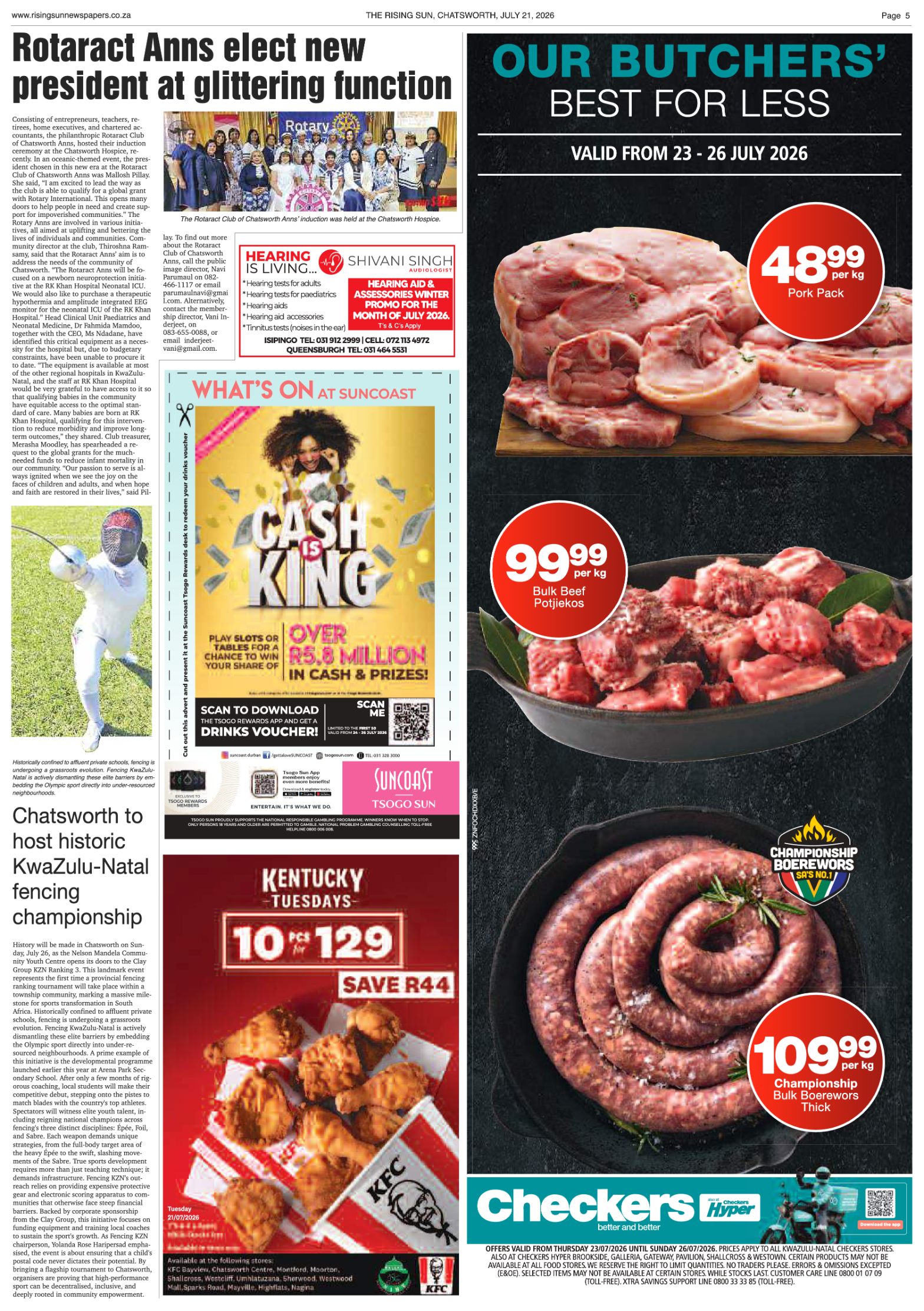 Rising Sun Chatsworth E-Paper, July 21, 2026 page 7