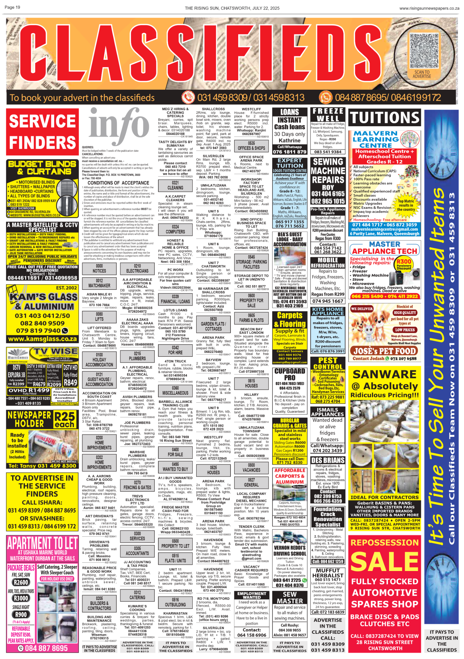 Rising Sun Chatsworth E-Paper, July 22, 2025 page 23