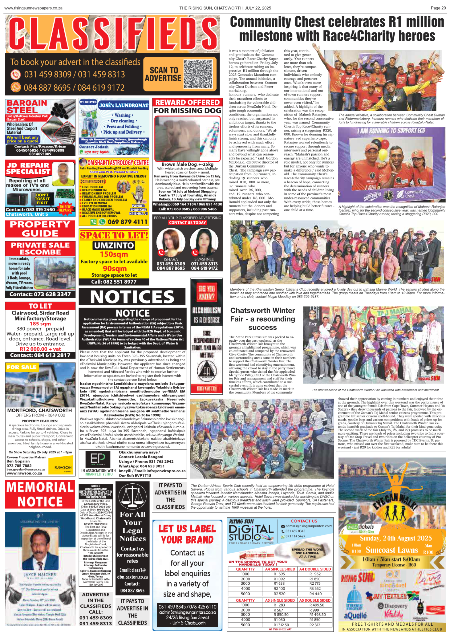 Rising Sun Chatsworth E-Paper, July 22, 2025 page 24