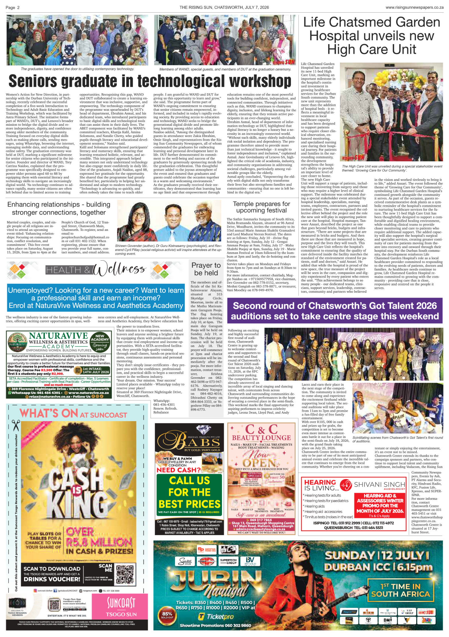 Rising Sun Chatsworth E-Paper, July 7, 2026 page 6