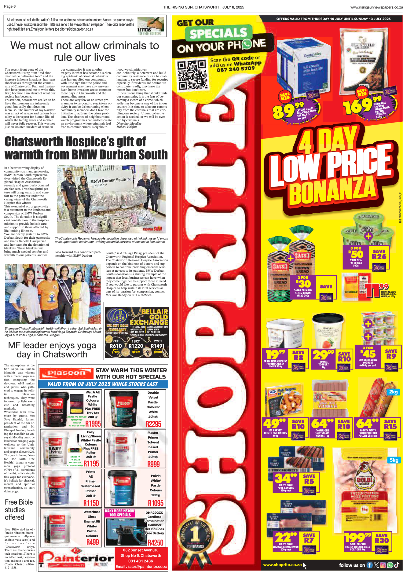 Rising Sun Chatsworth E-Paper, July 8, 2025 page 10
