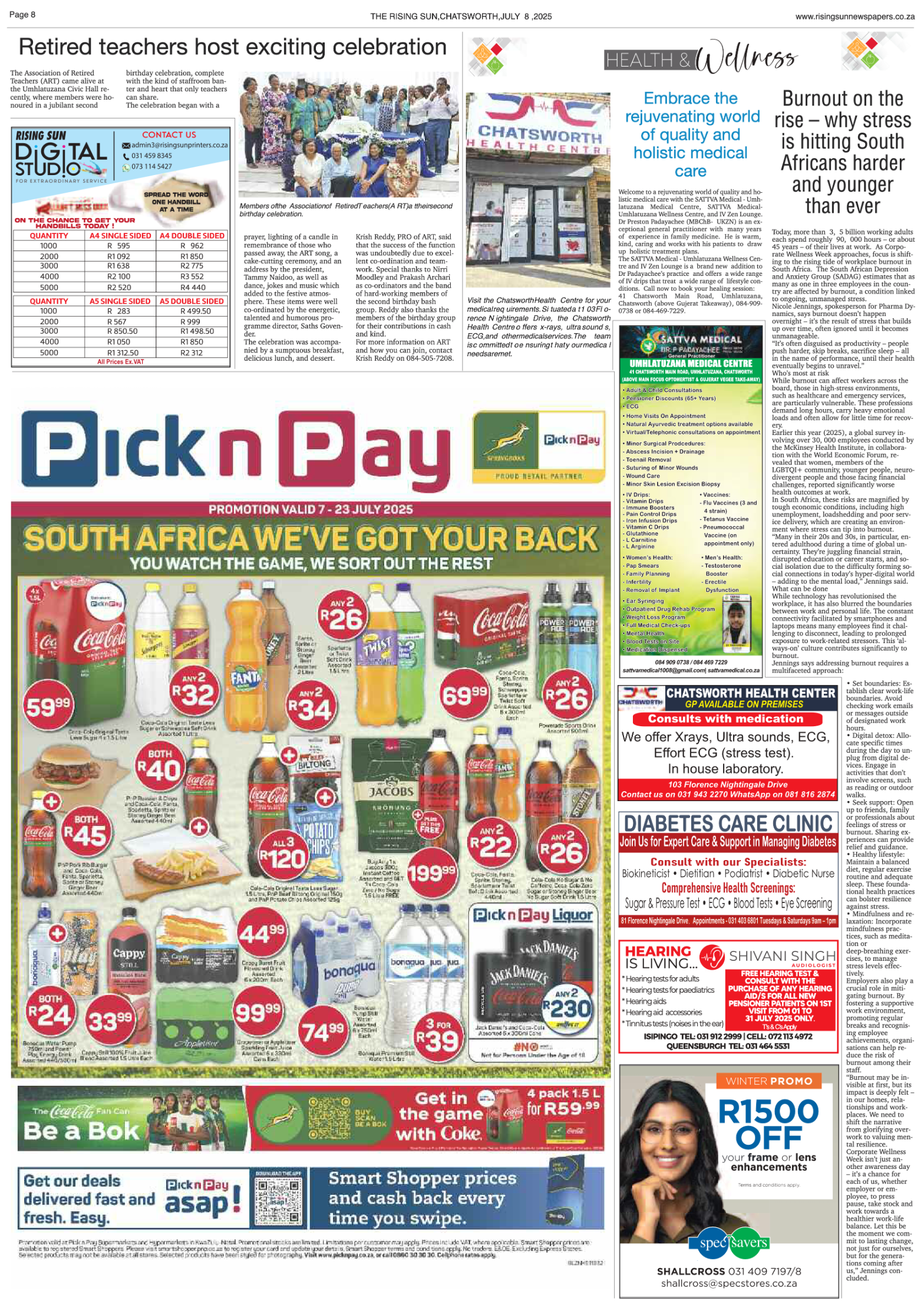 Rising Sun Chatsworth E-Paper, July 8, 2025 page 12