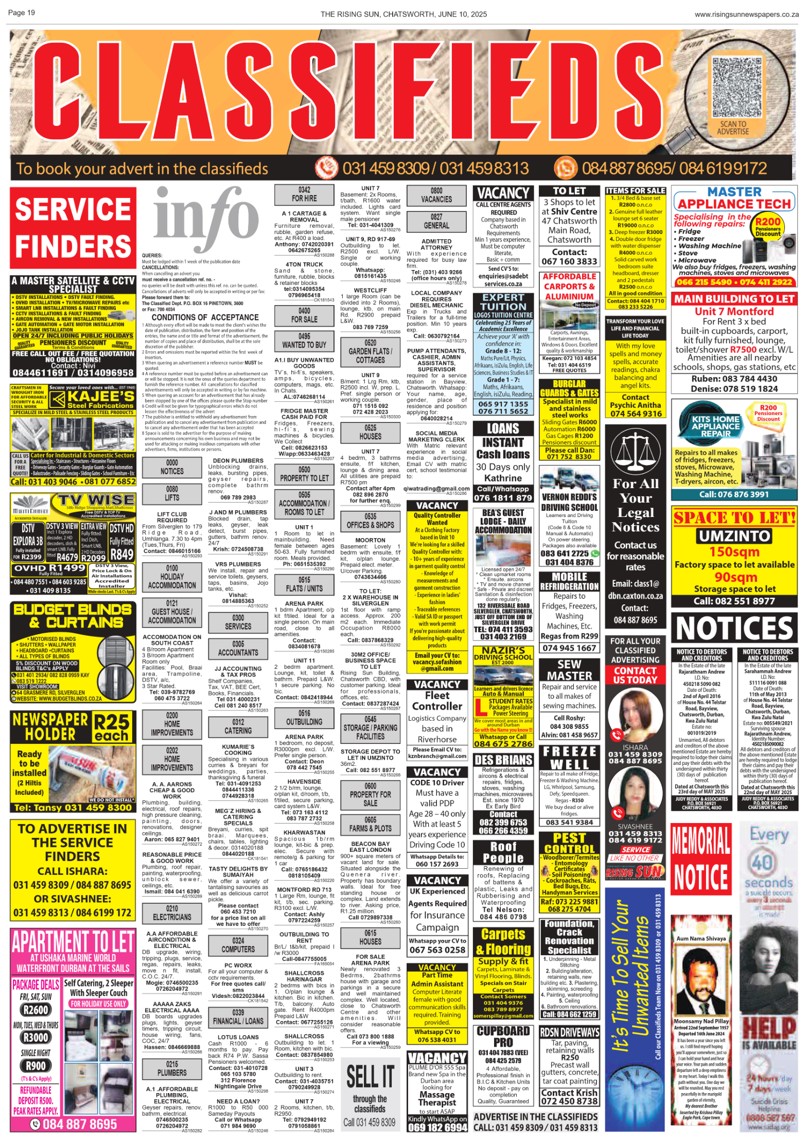 Rising Sun Chatsworth E-Paper, June 10, 2025 page 21