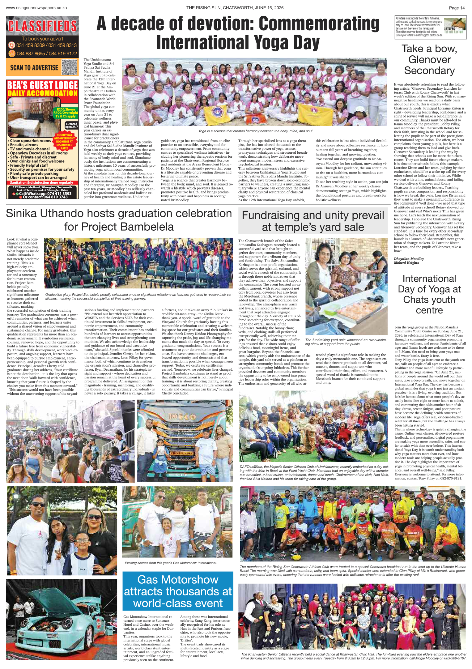 Rising Sun Chatsworth E-Paper, June 16, 2026 page 16