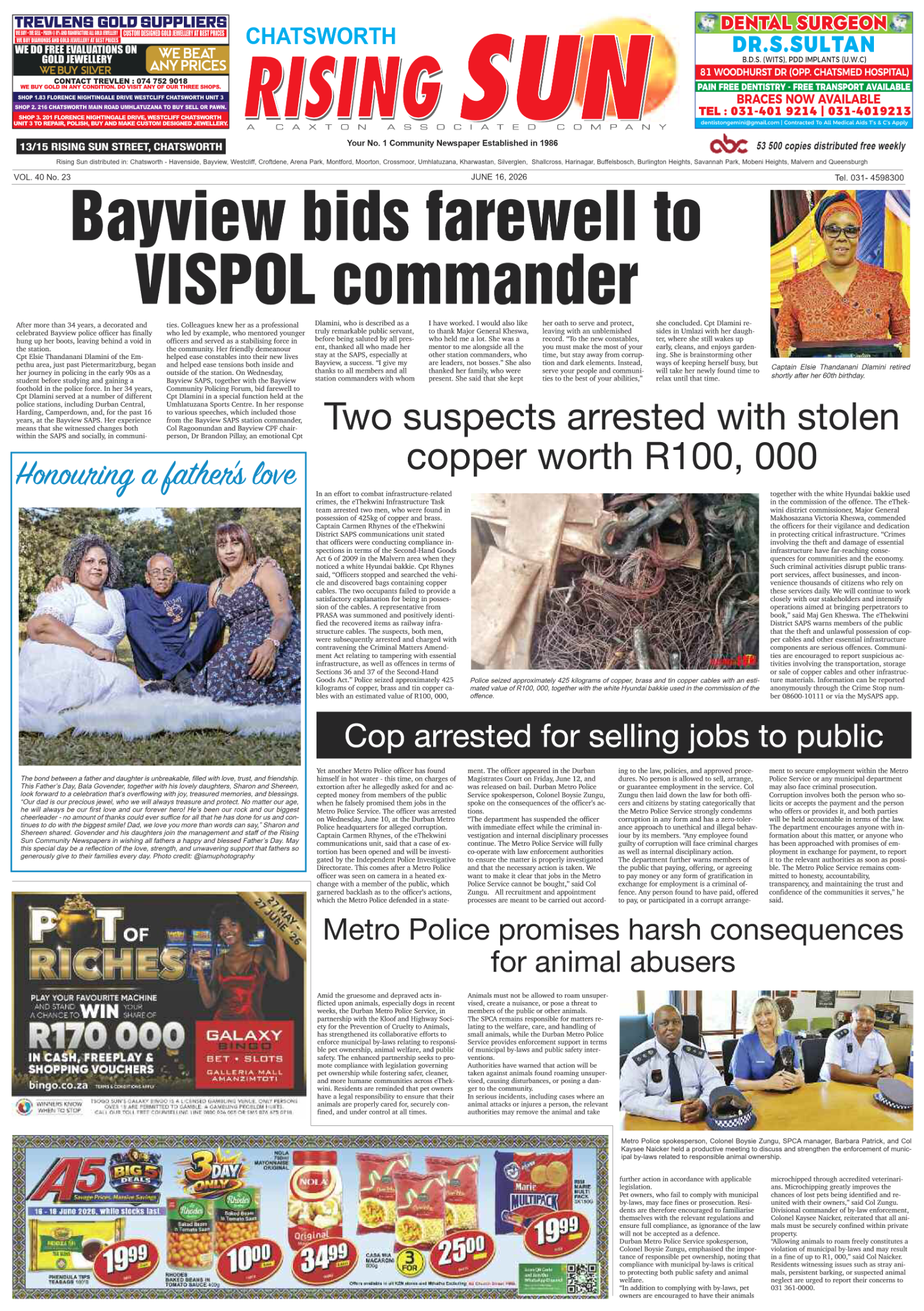 Rising Sun Chatsworth E-Paper, June 16, 2026 page 3