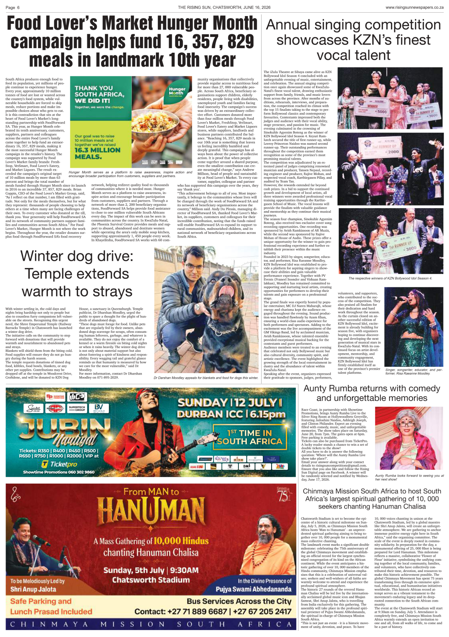 Rising Sun Chatsworth E-Paper, June 16, 2026 page 8