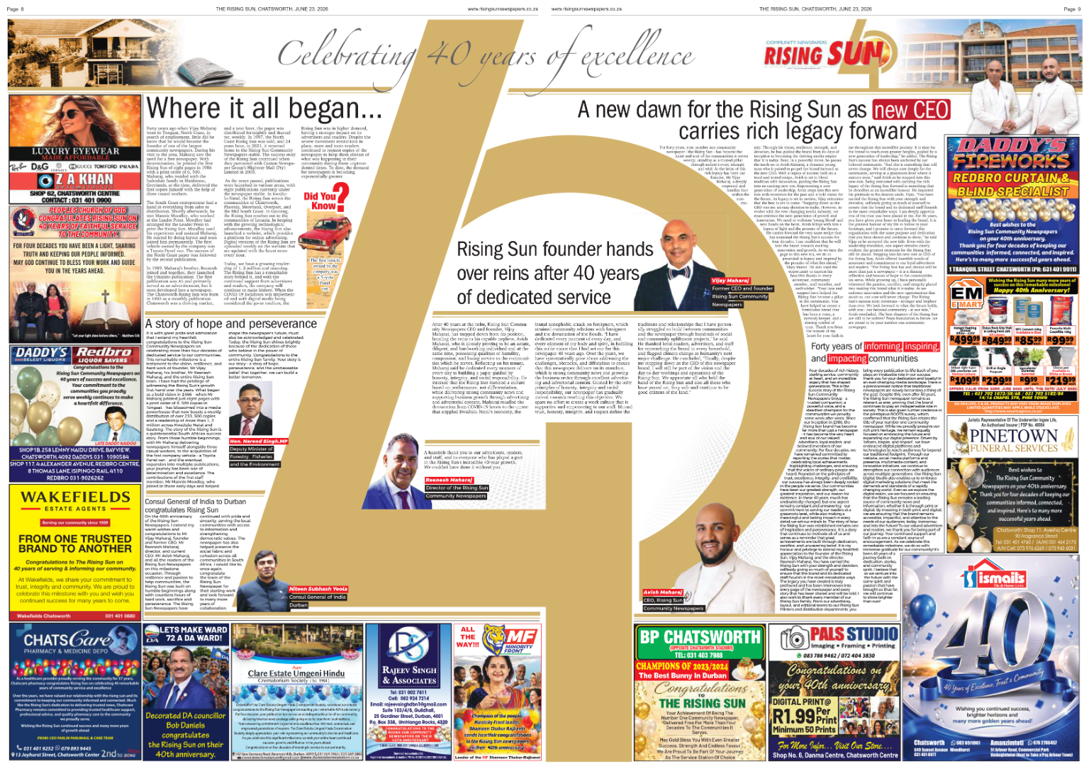 Rising Sun Chatsworth E-Paper, June 23, 2026 page 12