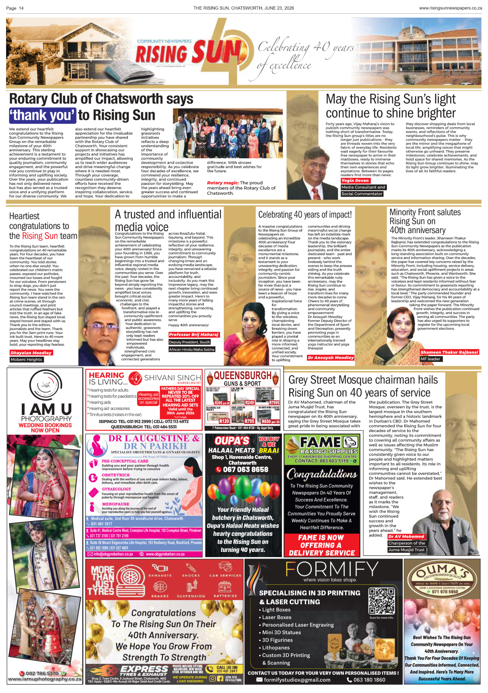 Rising Sun Chatsworth E-Paper, June 23, 2026 page 17
