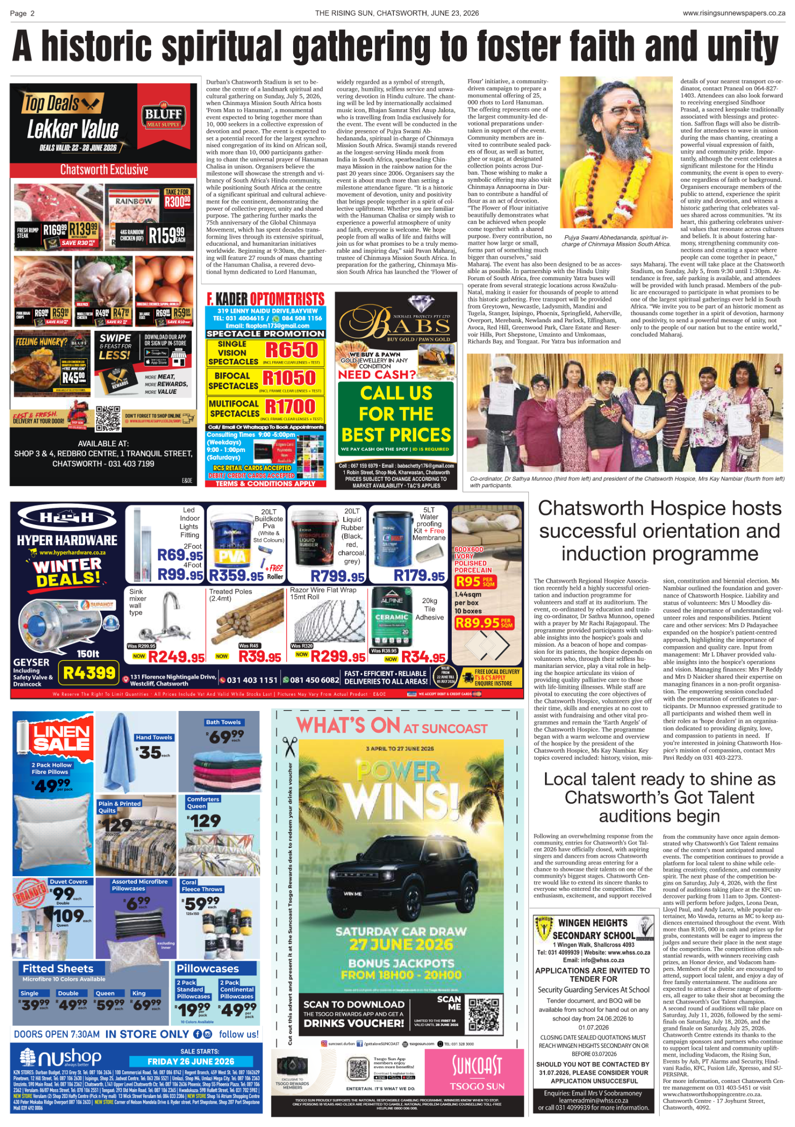 Rising Sun Chatsworth E-Paper, June 23, 2026 page 6