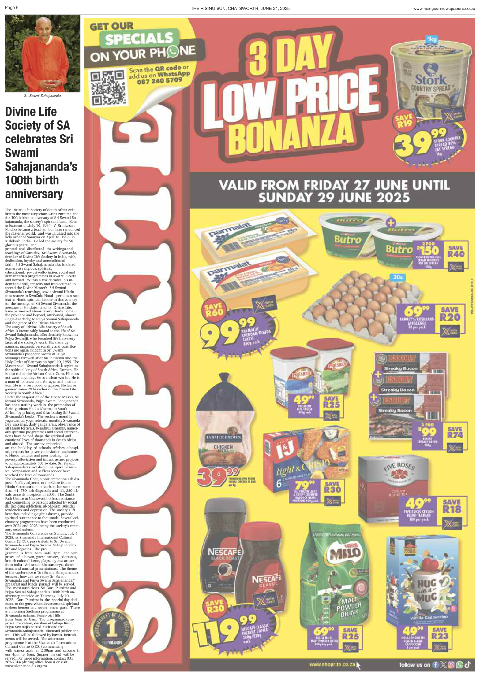 Rising Sun Chatsworth E-Paper, June 24, 2025 page 10