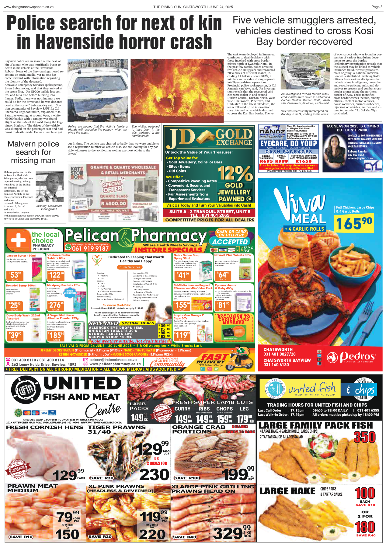 Rising Sun Chatsworth E-Paper, June 24, 2025 page 7