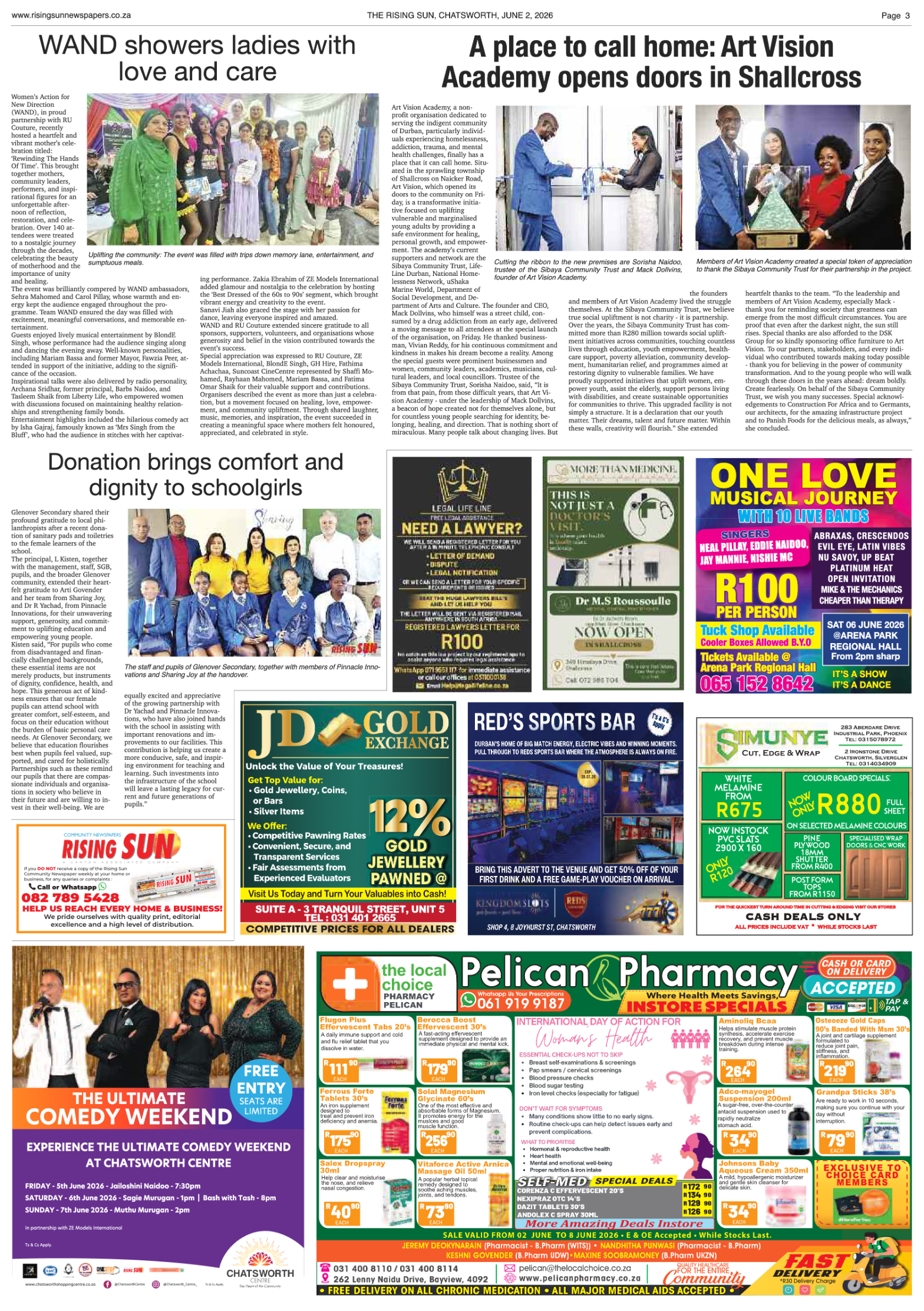 Rising Sun Chatsworth E-Paper, June 2, 2026 page 5