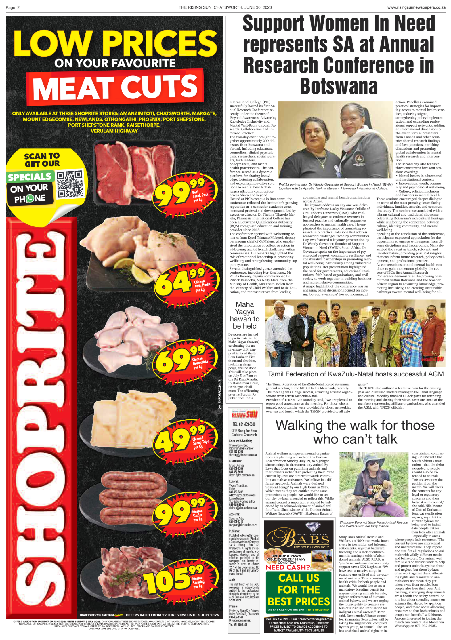 Rising Sun Chatsworth E-Paper, June 30, 2026 page 4