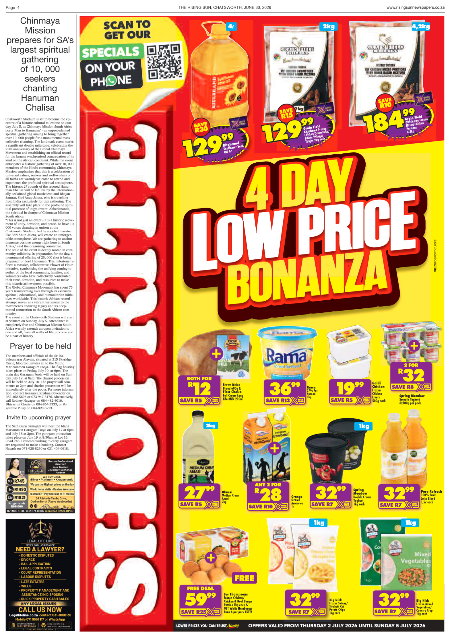 Rising Sun Chatsworth E-Paper, June 30, 2026 page 6