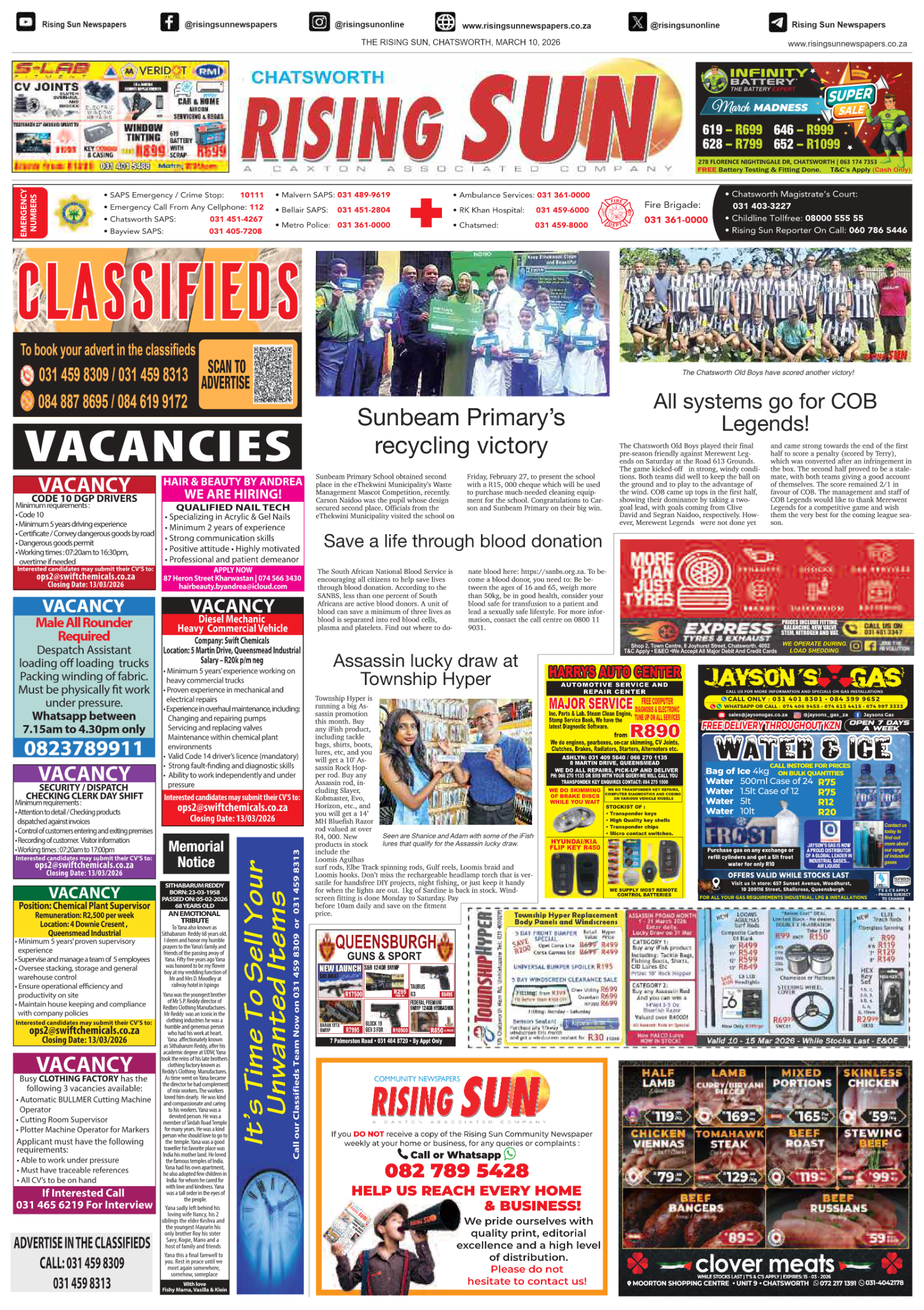 Rising Sun Chatsworth E-Paper, March 10, 2026 page 19