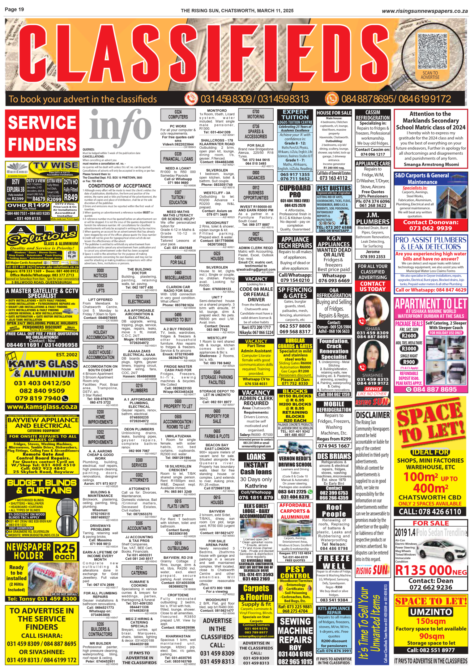 Rising Sun Chatsworth E-Paper, March 11, 2025 page 21