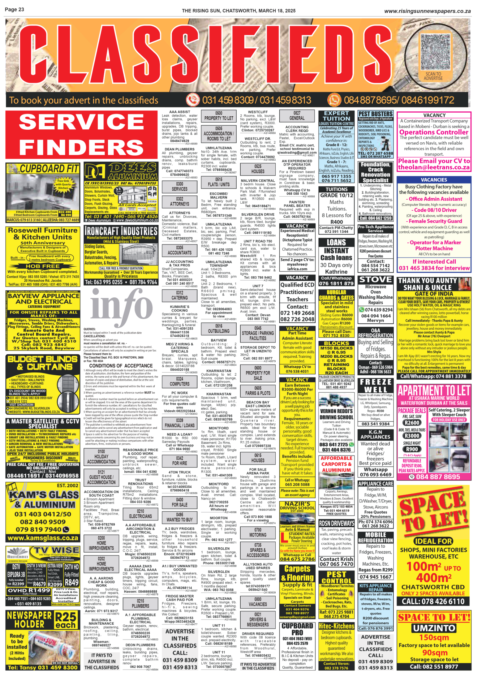 Rising Sun Chatsworth E-Paper, March 18, 2025 page 25