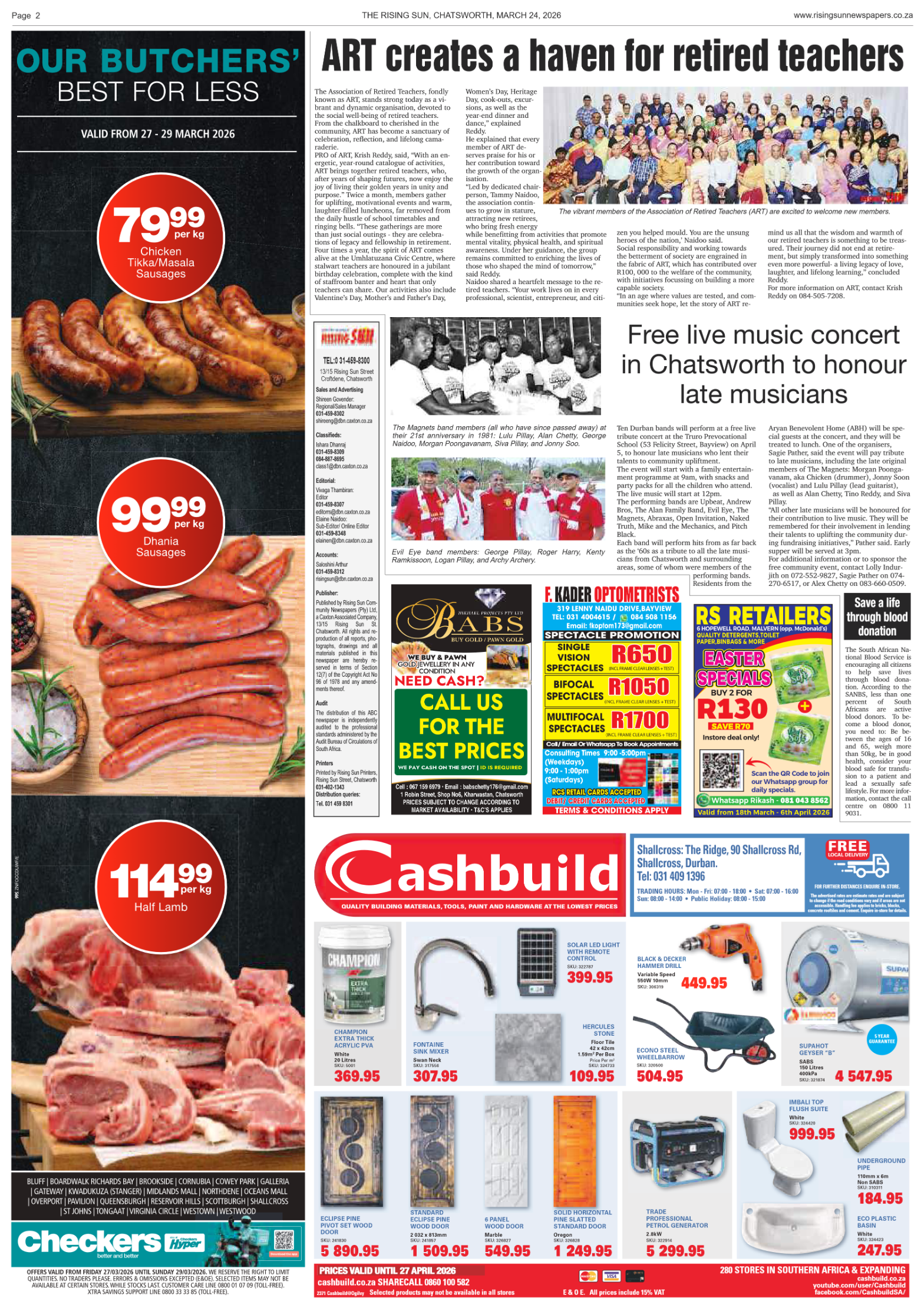 Rising Sun Chatsworth E-Paper, March 24, 2026 page 4