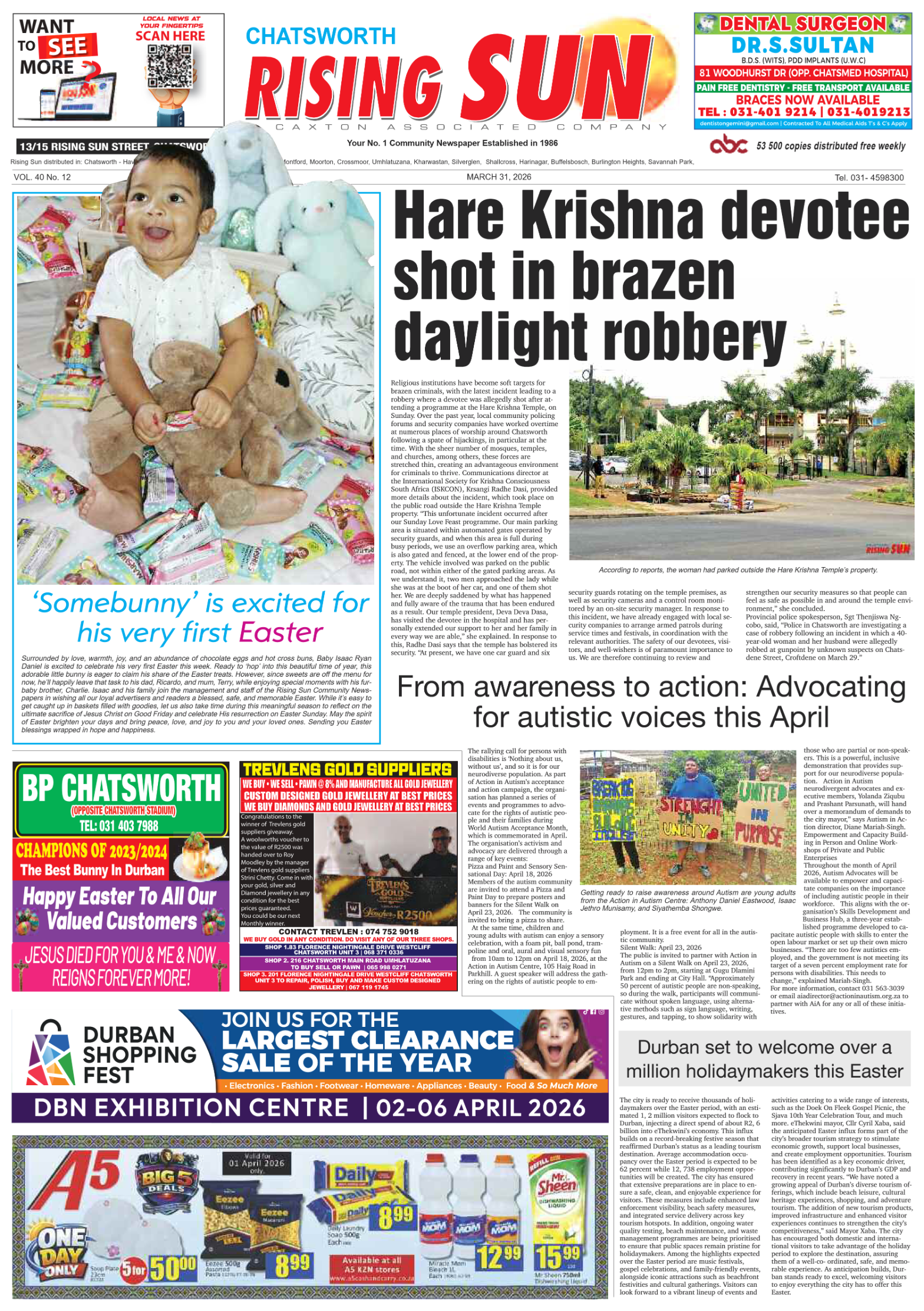 Rising Sun Chatsworth E-Paper, March 31, 2026 page 3
