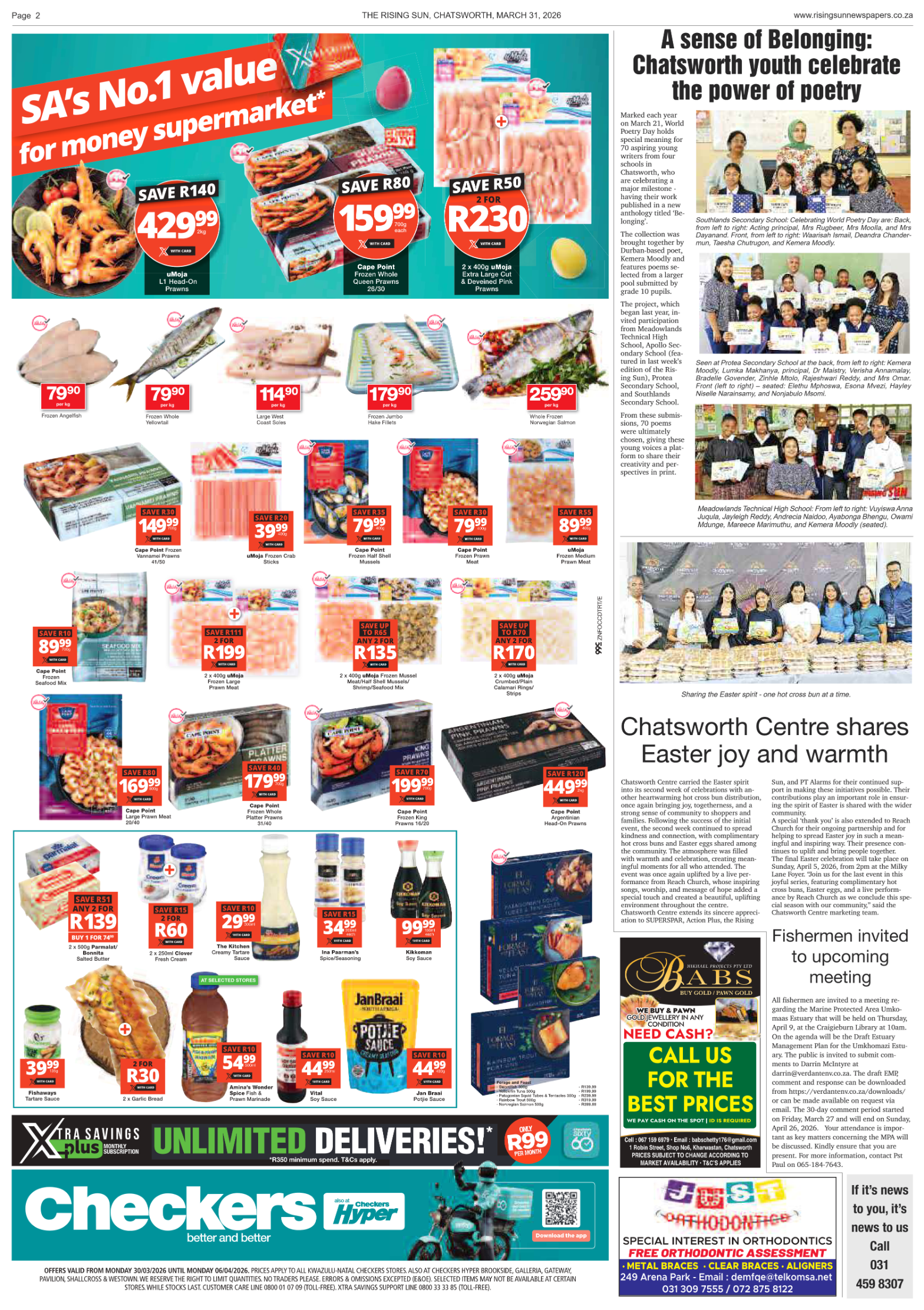Rising Sun Chatsworth E-Paper, March 31, 2026 page 4