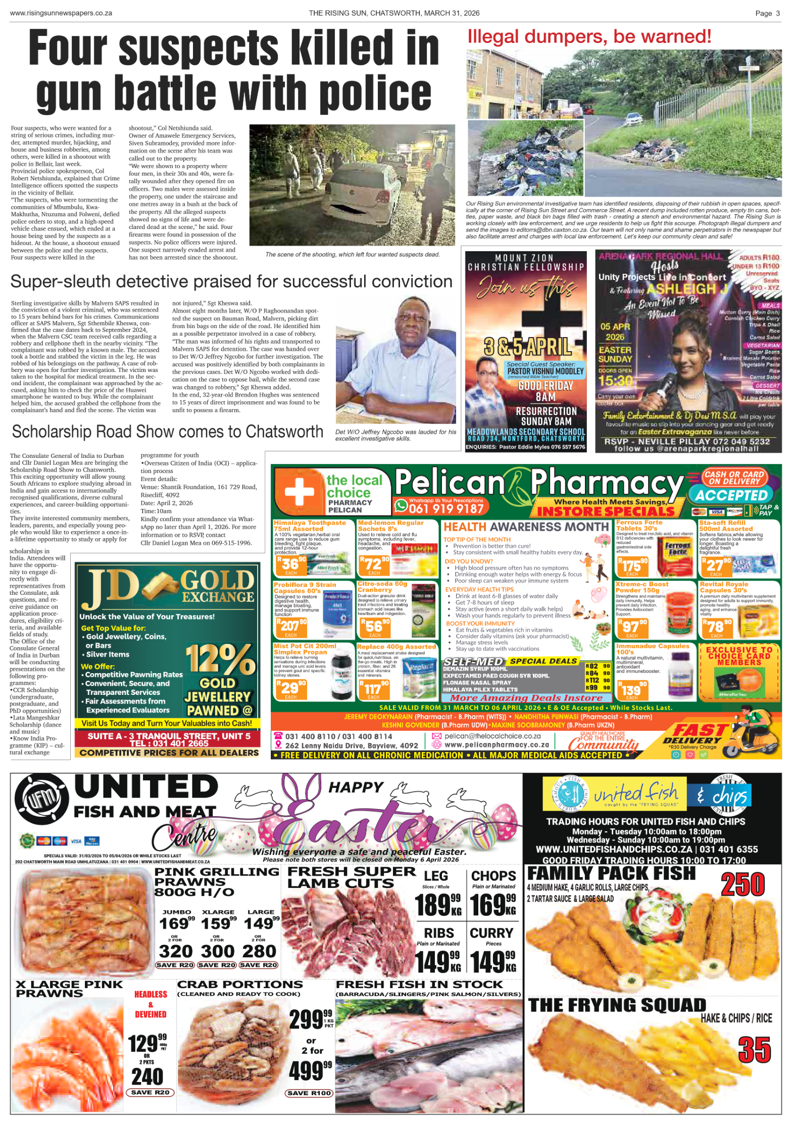 Rising Sun Chatsworth E-Paper, March 31, 2026 page 5