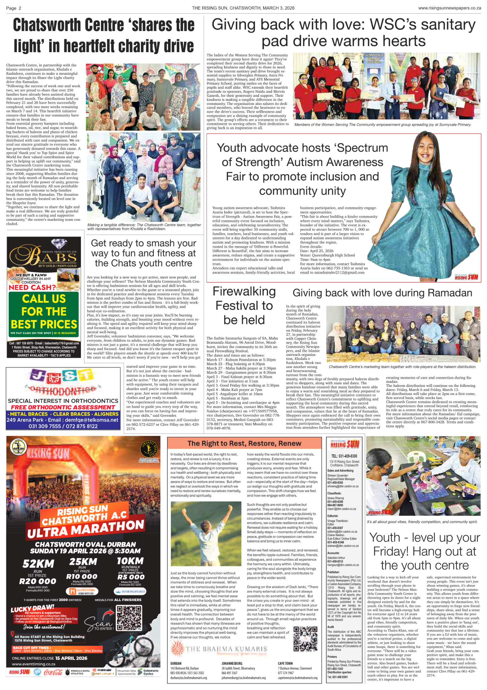 Rising Sun Chatsworth E-Paper, March 3, 2026 page 4