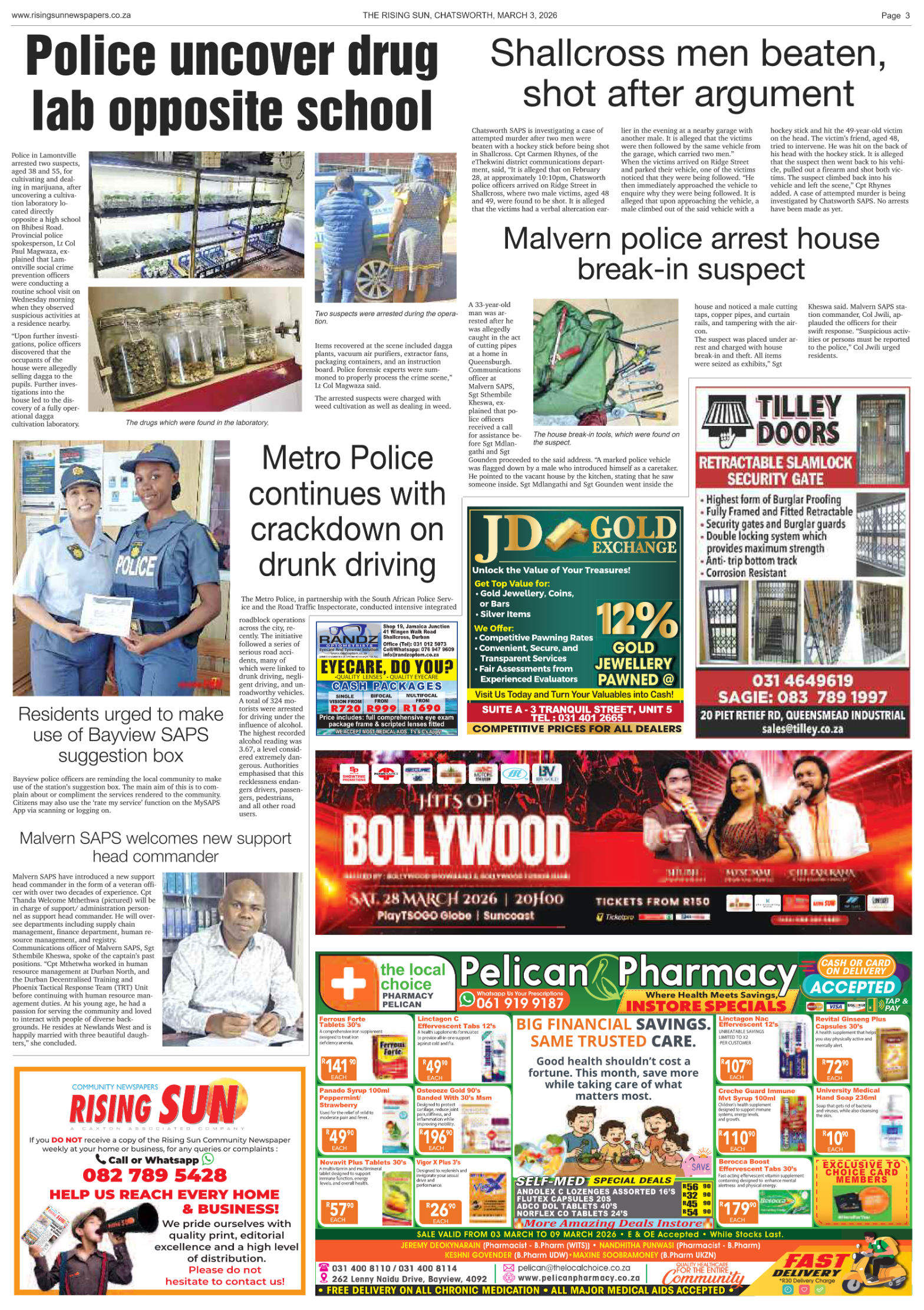 Rising Sun Chatsworth E-Paper, March 3, 2026 page 5