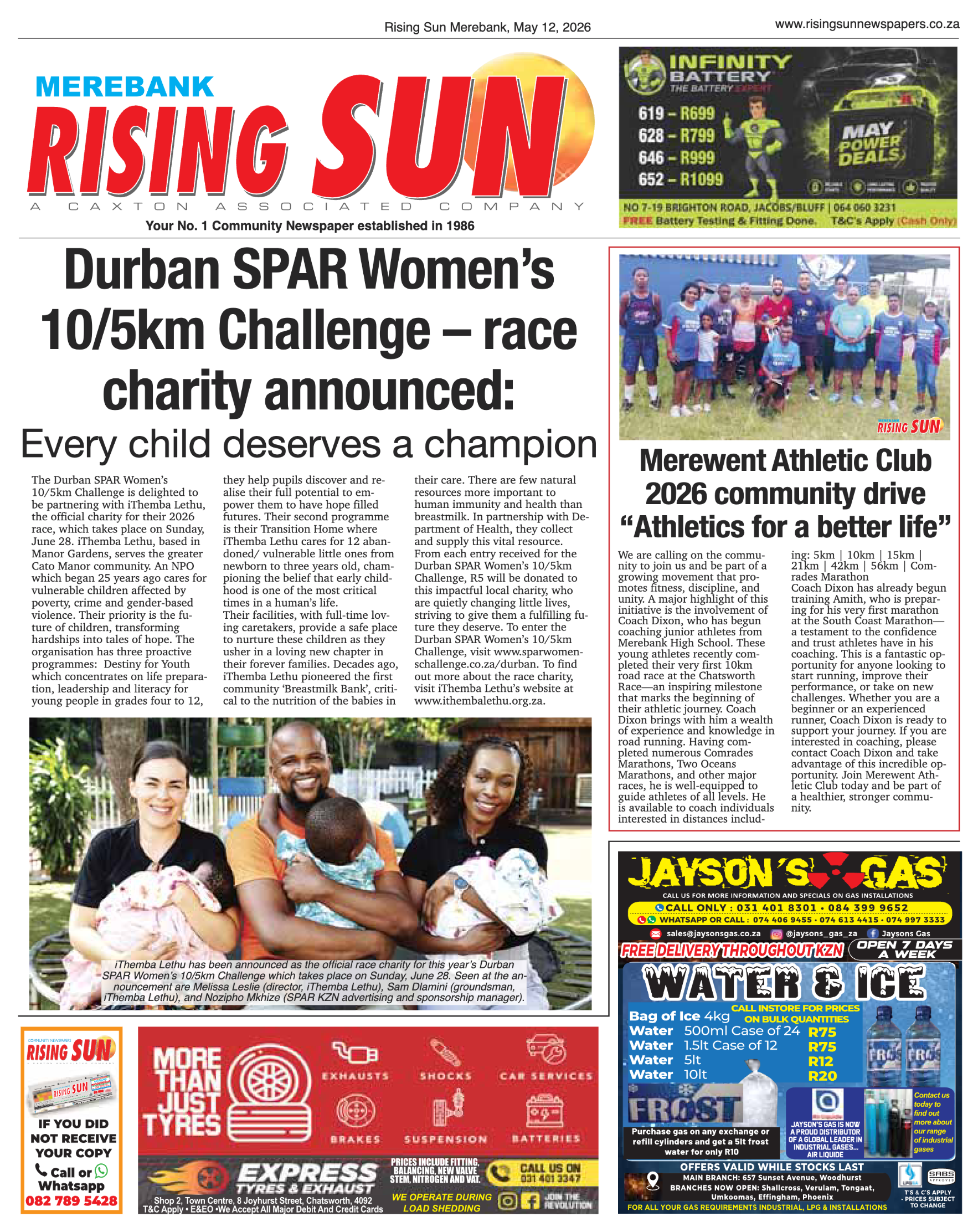 Rising Sun Merebank E-Paper, May 12, 2026 page 13