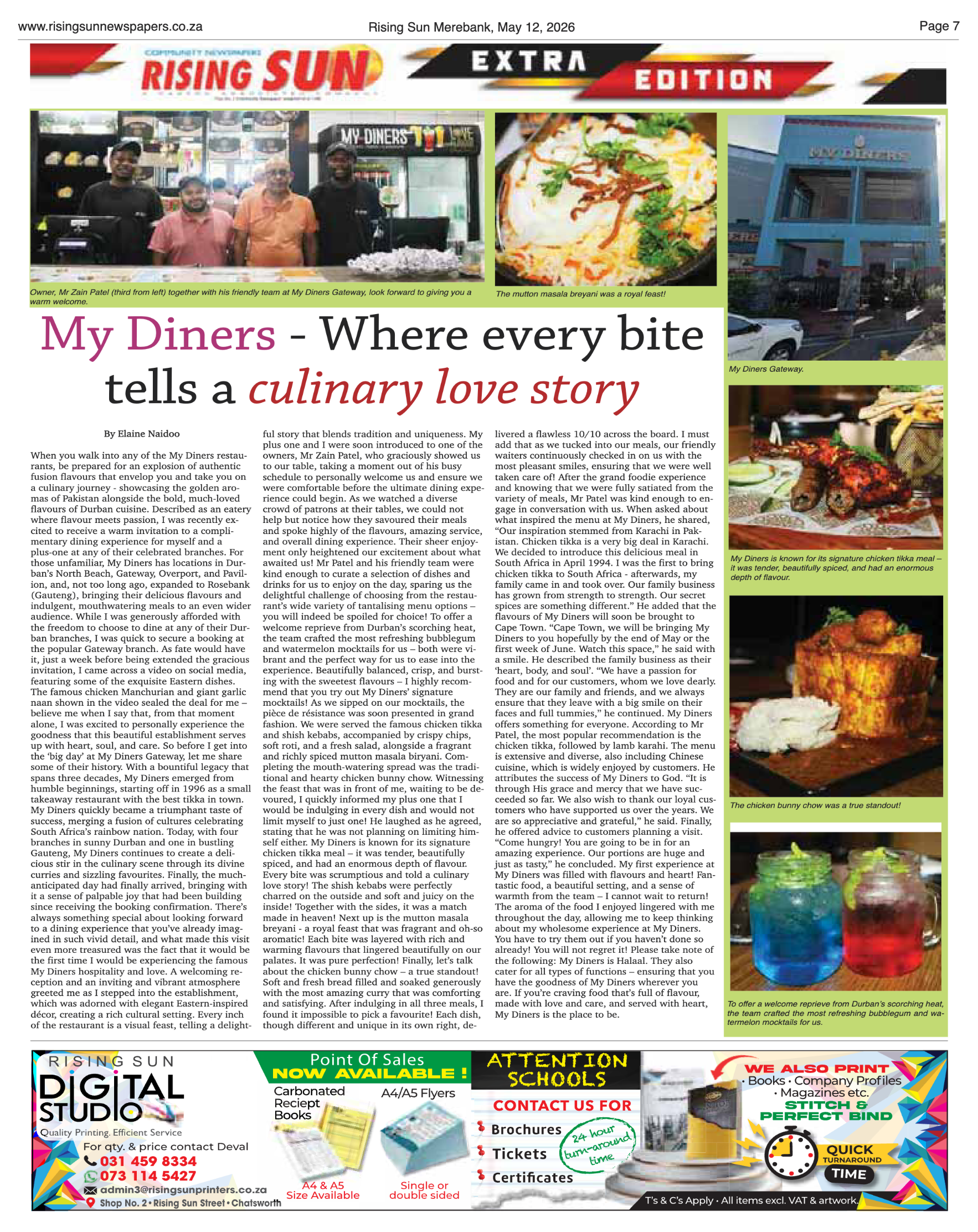 Rising Sun Merebank E-Paper, May 12, 2026 page 7
