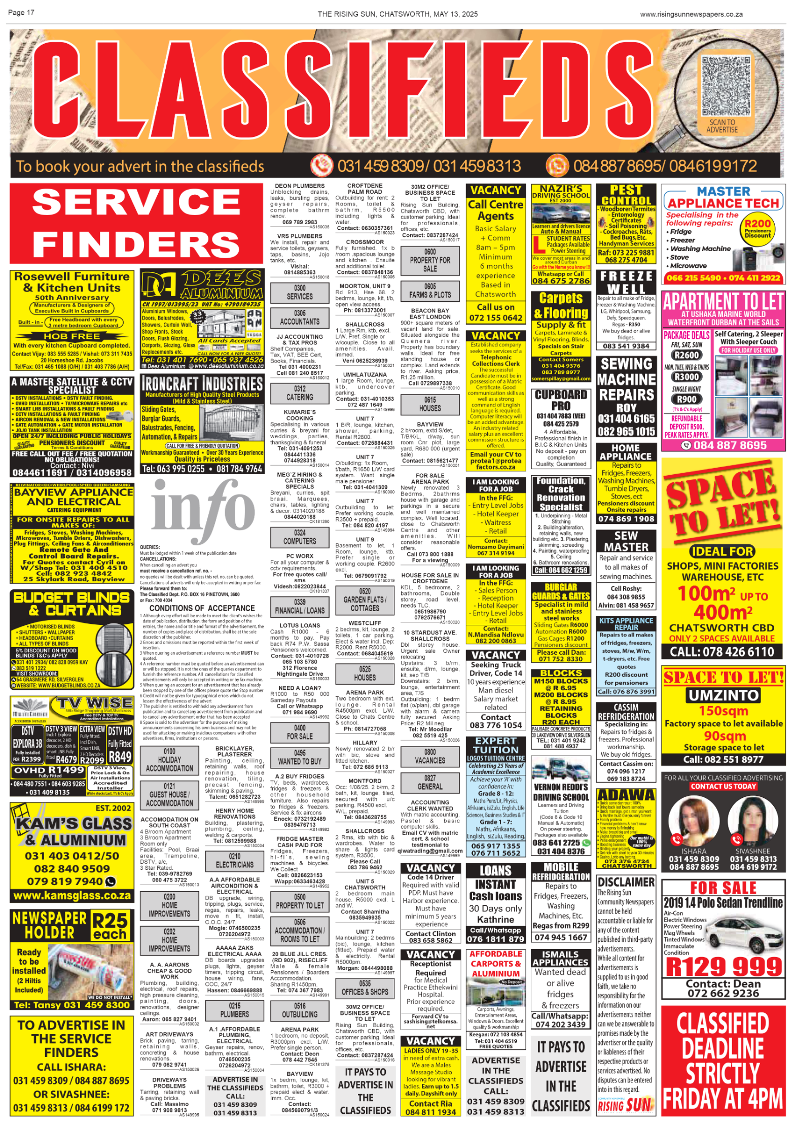 Rising Sun Chatsworth E-Paper, May 13, 2025 page 19