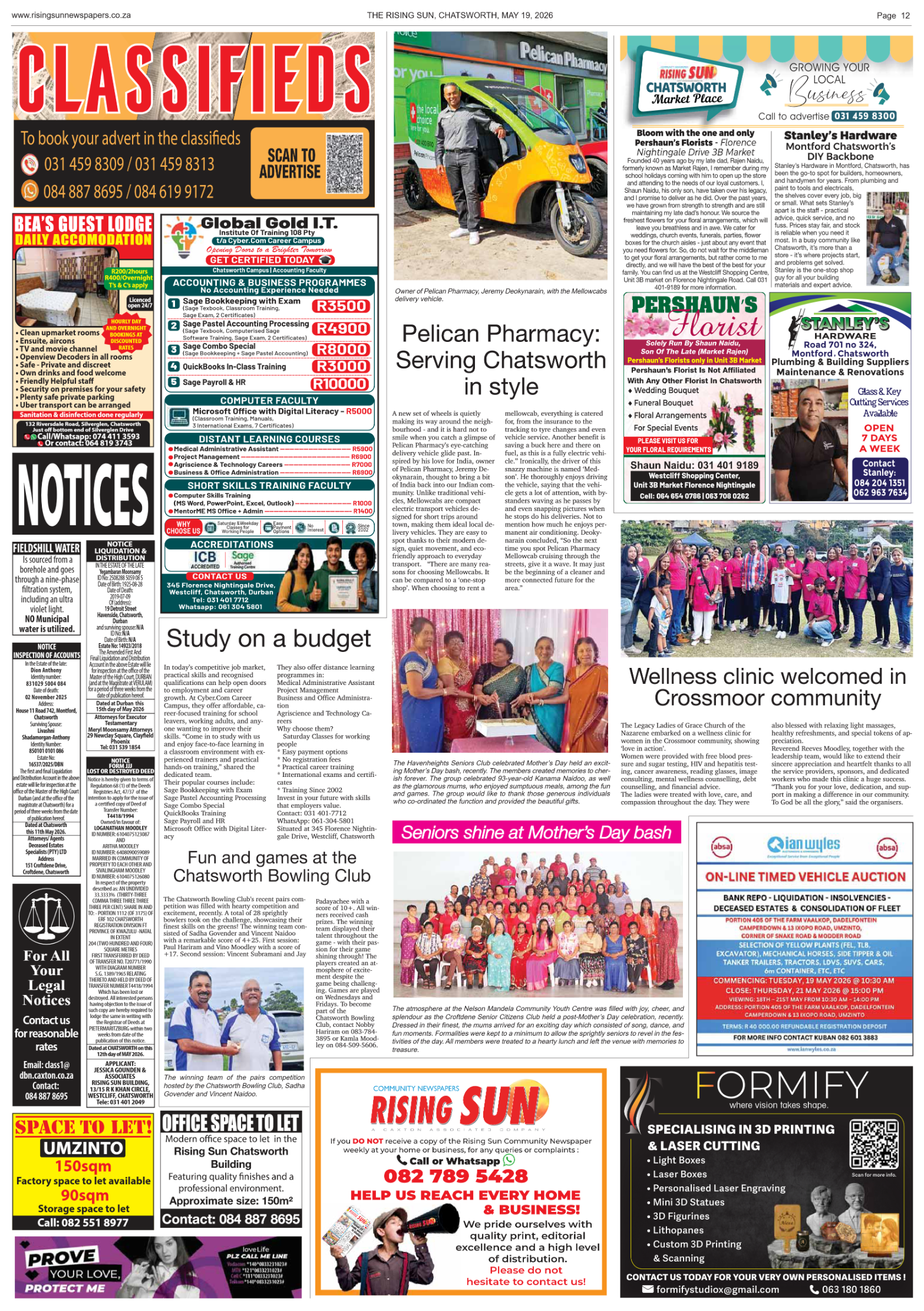 Rising Sun Chatsworth E-Paper, May 19, 2026 page 14