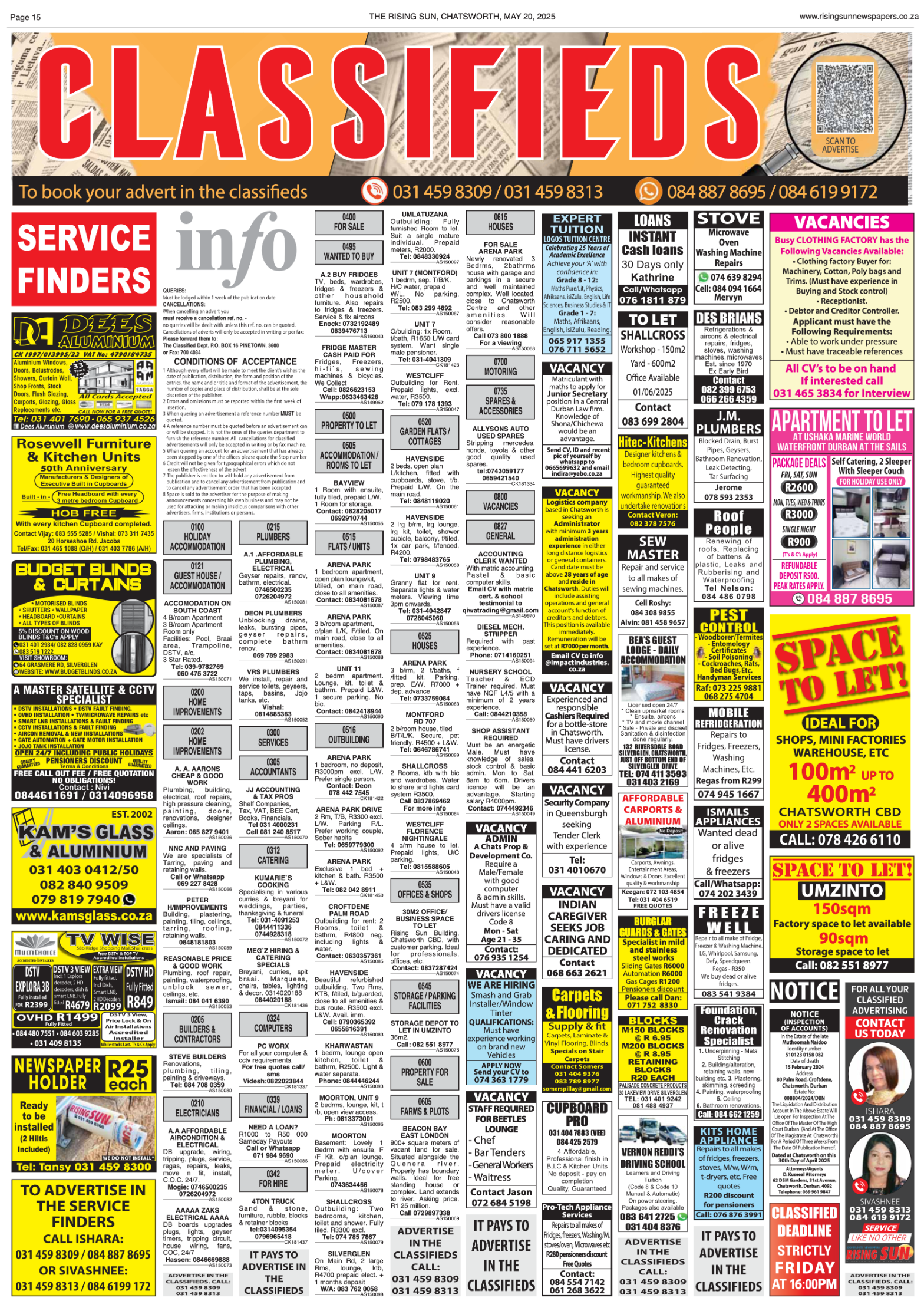 Rising Sun Chatsworth E-Paper, May 20, 2025 page 17