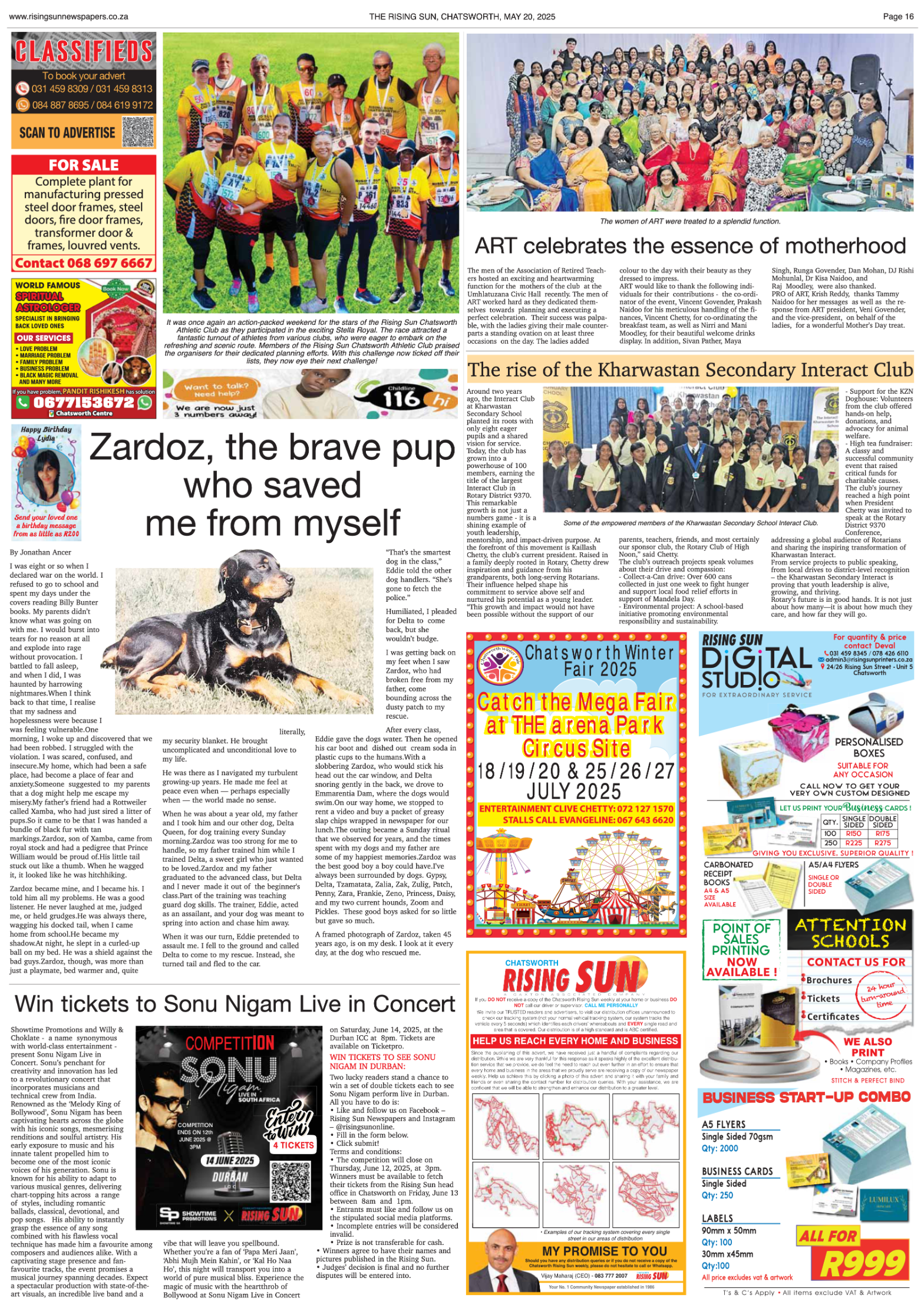 Rising Sun Chatsworth E-Paper, May 20, 2025 page 18
