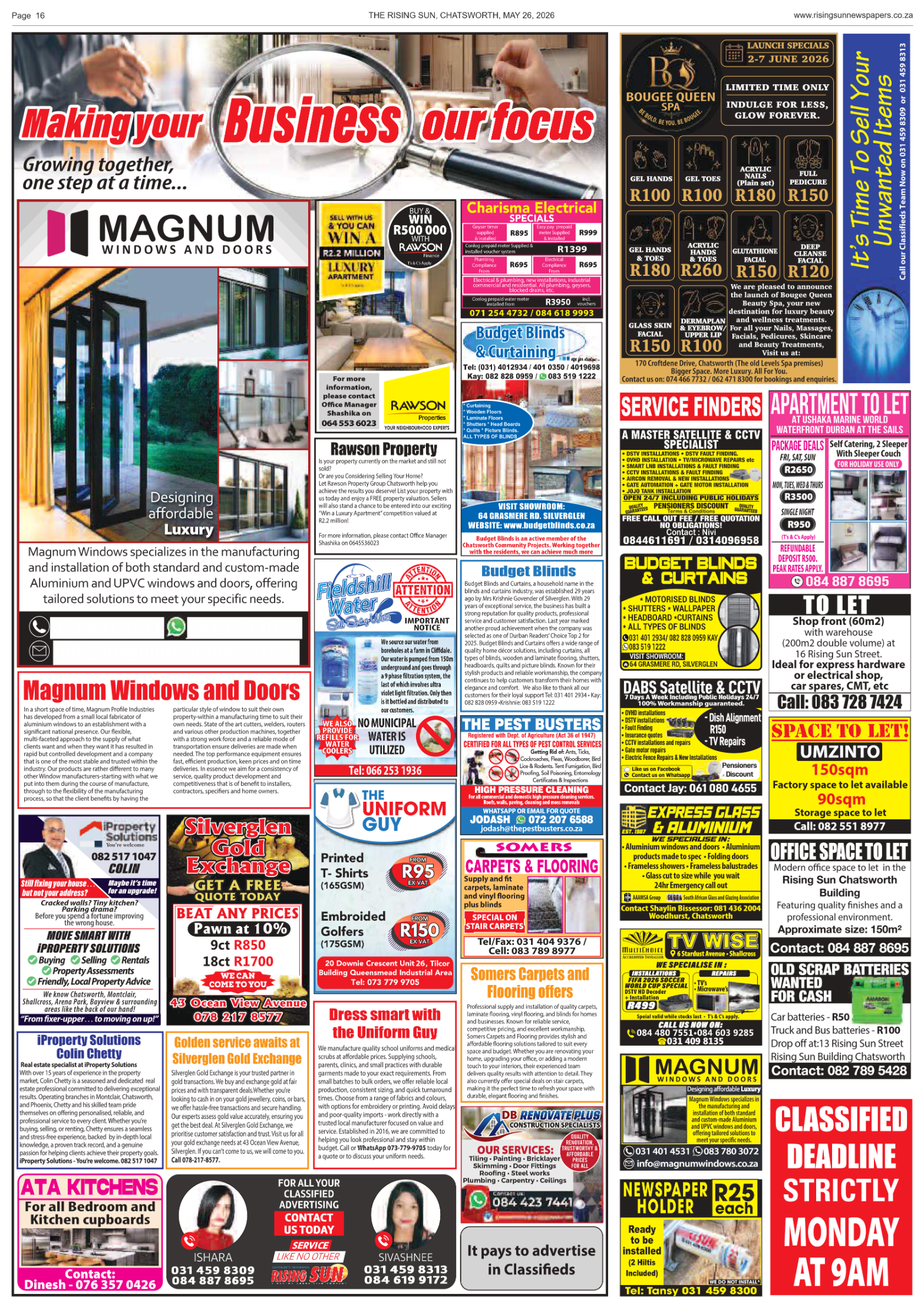 Rising Sun Chatsworth E-Paper, May 26, 2026 page 18