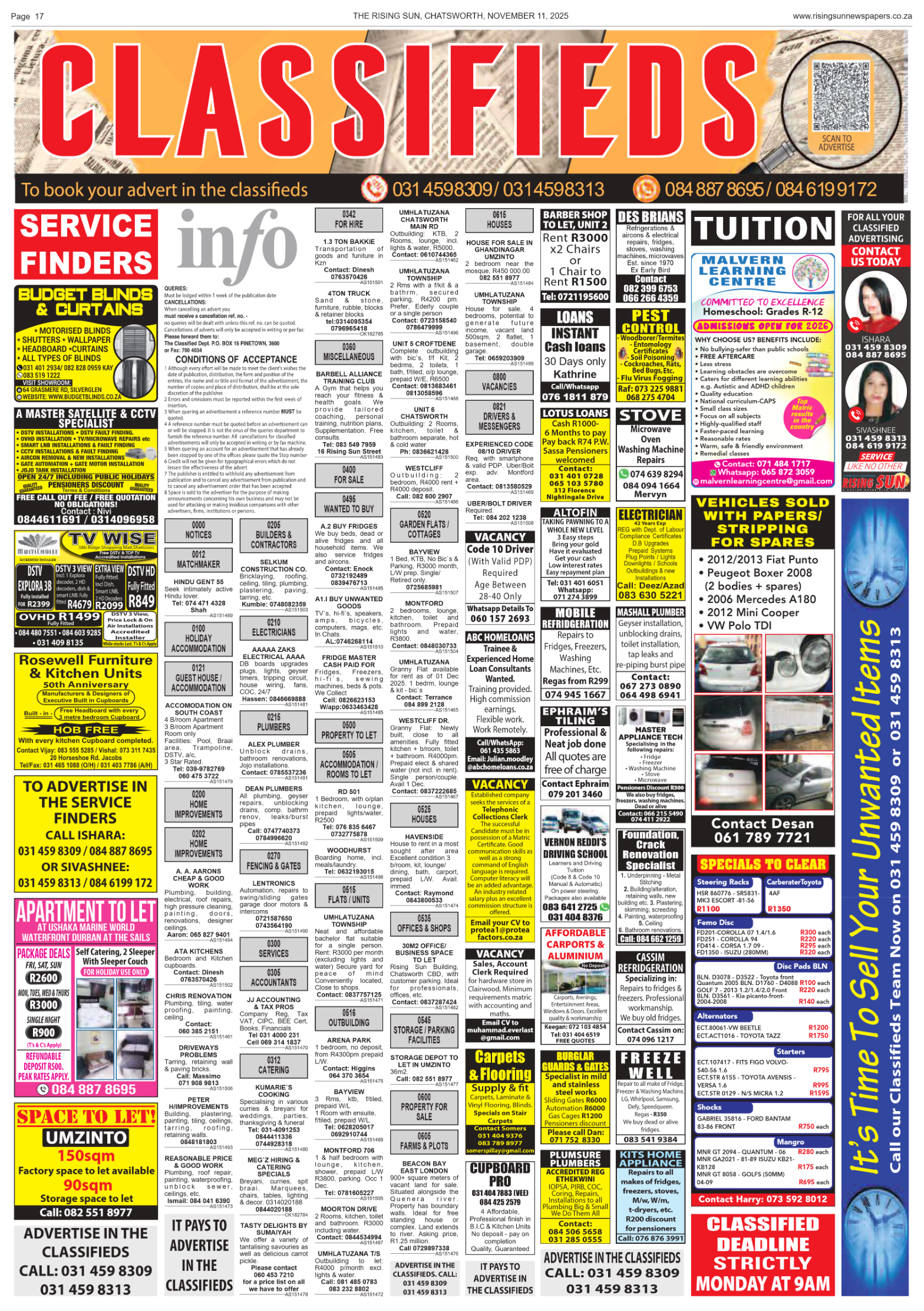 Rising Sun Chatsworth E-Paper, November 11, 2025 page 21