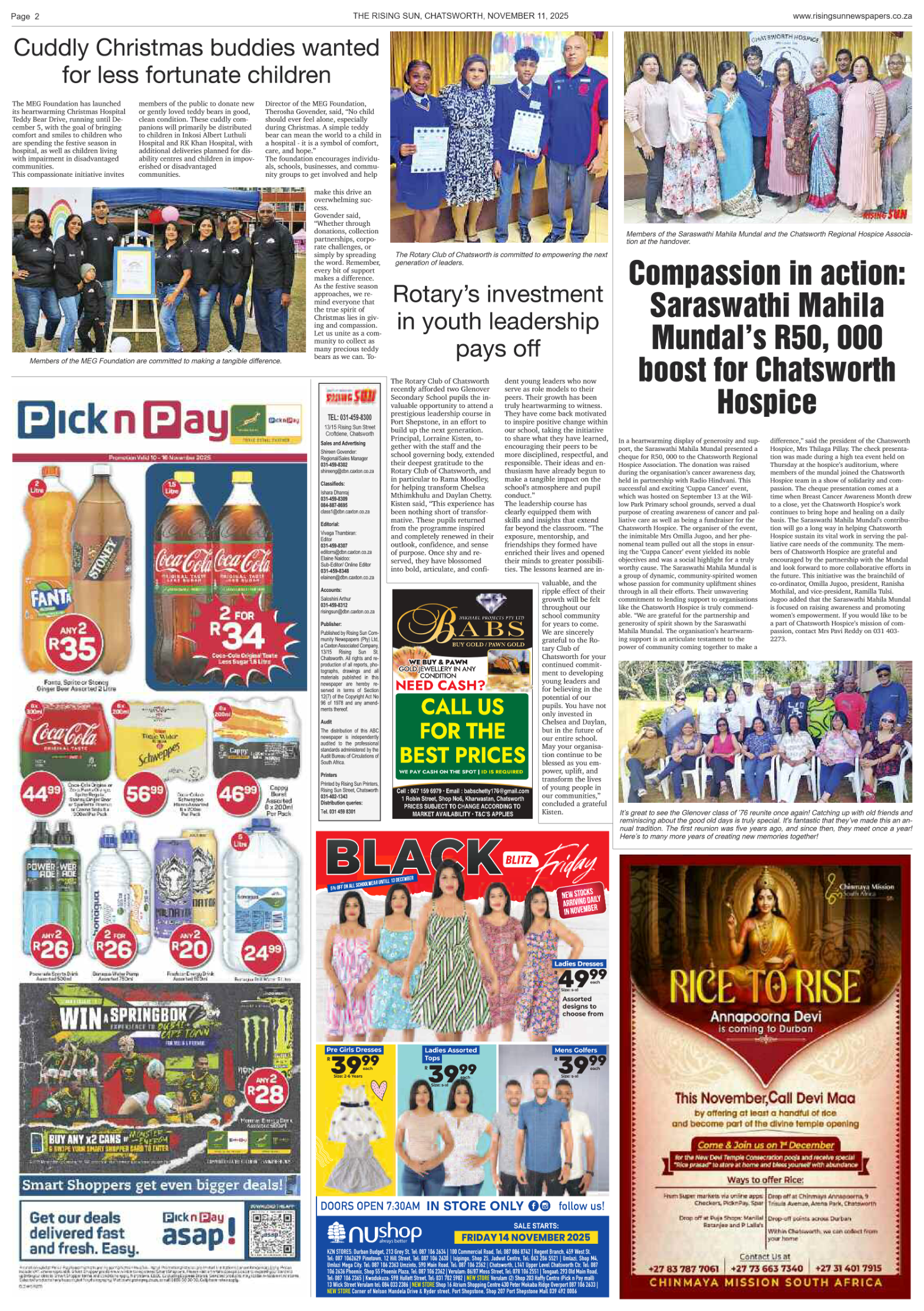 Rising Sun Chatsworth E-Paper, November 11, 2025 page 6