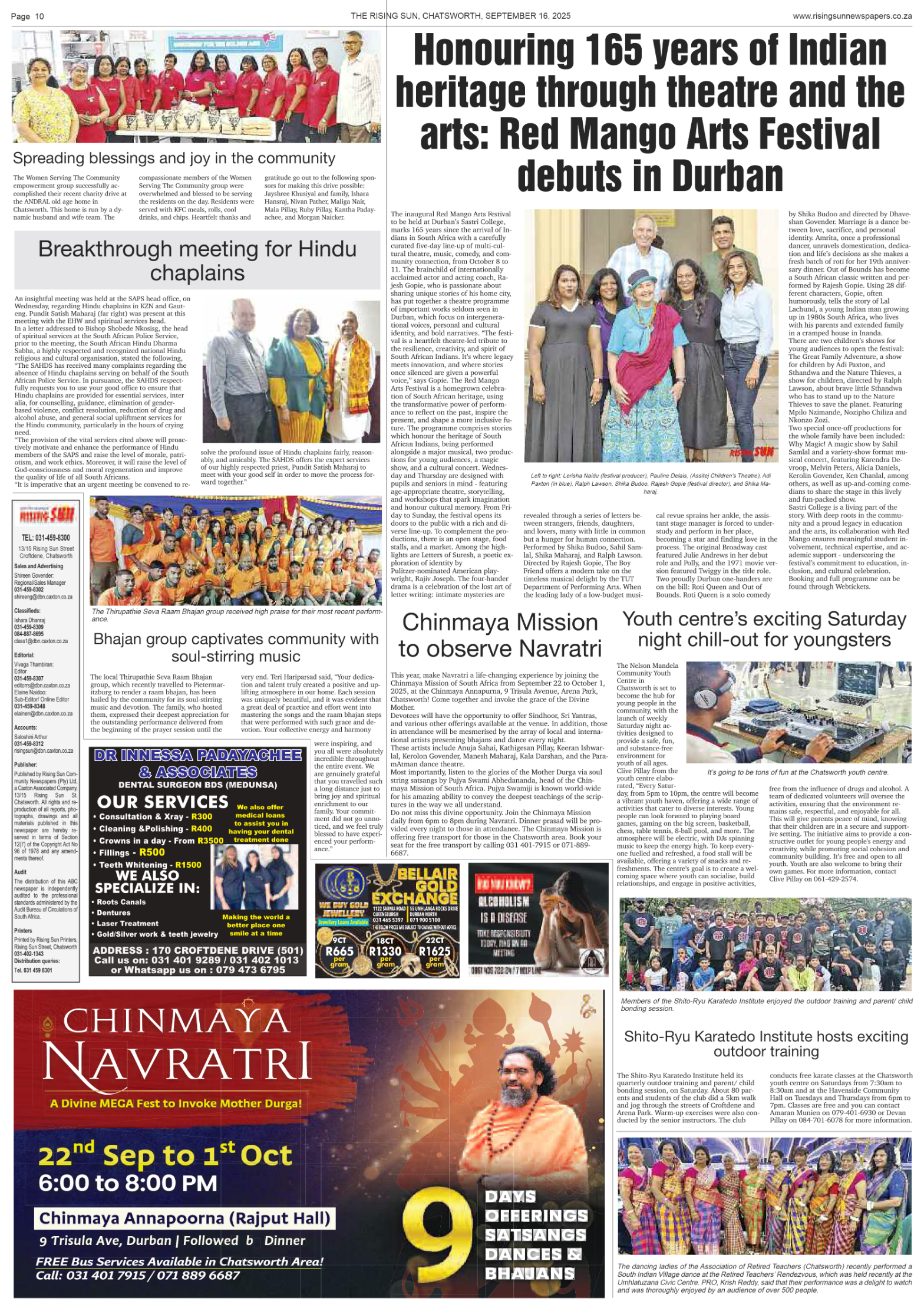 Rising Sun Chatsworth E-Paper, September 16, 2025 page 10