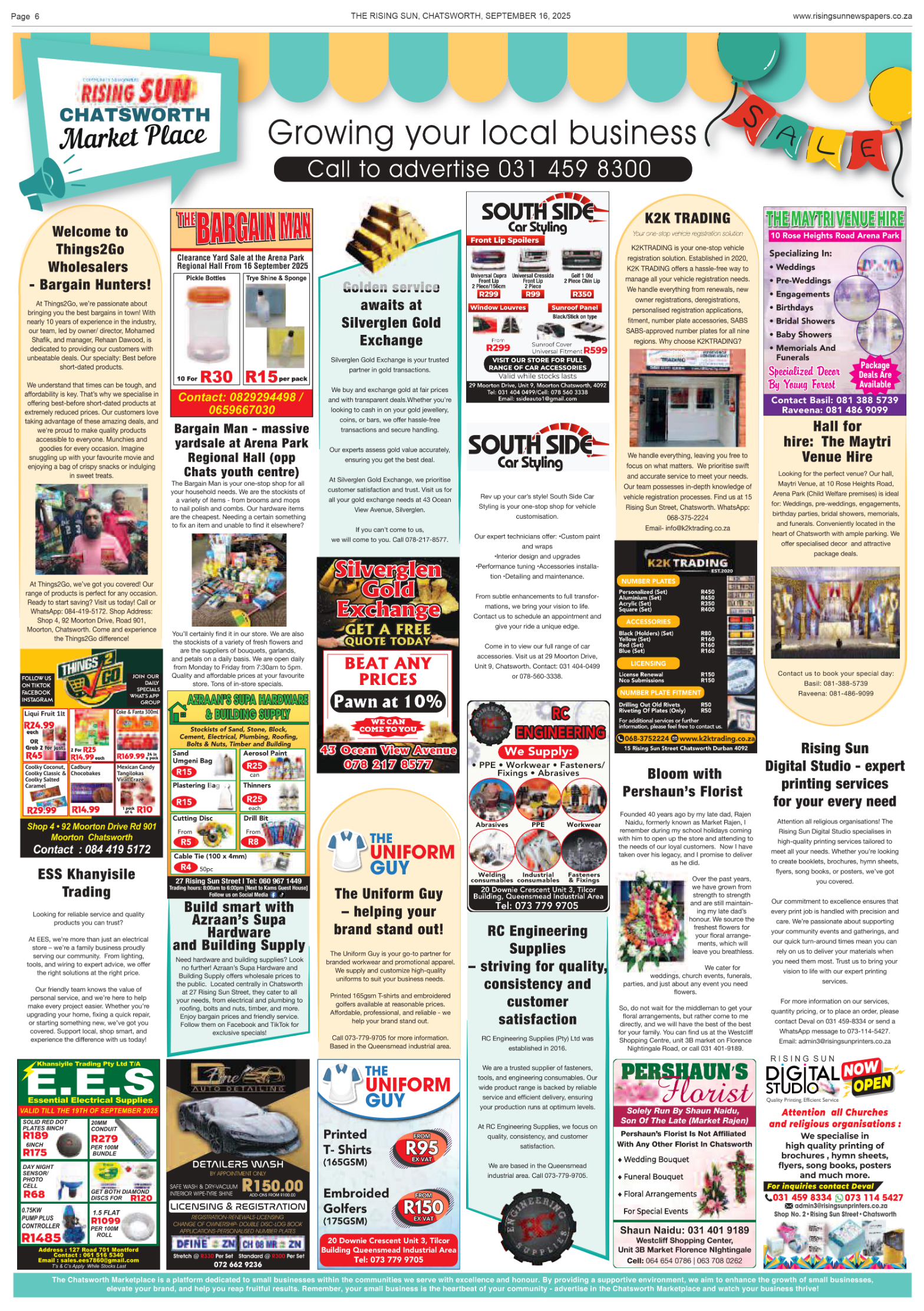 Rising Sun Chatsworth E-Paper, September 16, 2025 page 6
