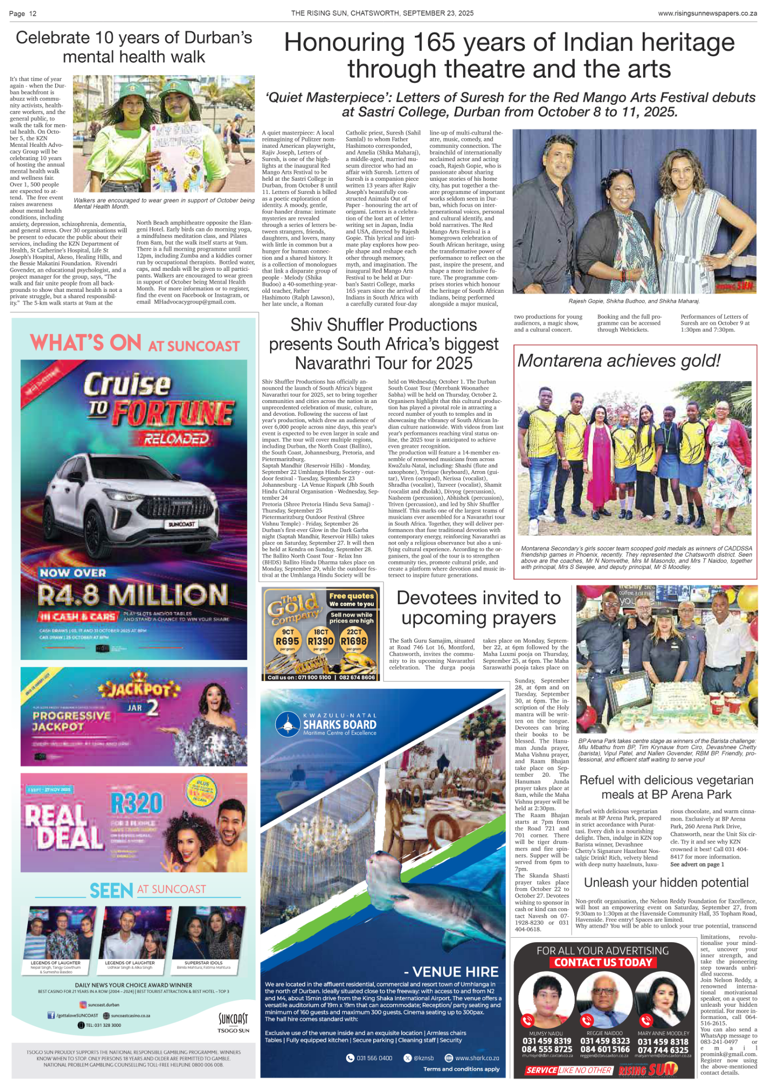 Rising Sun Chatsworth E-Paper, September 23, 2025 page 16