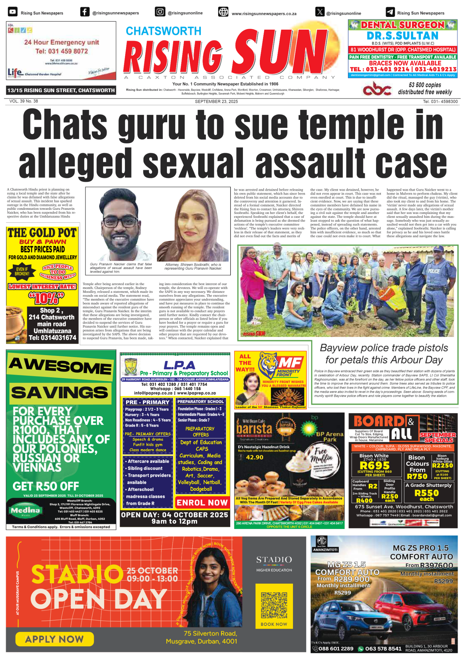 Rising Sun Chatsworth E-Paper, September 23, 2025 page 5